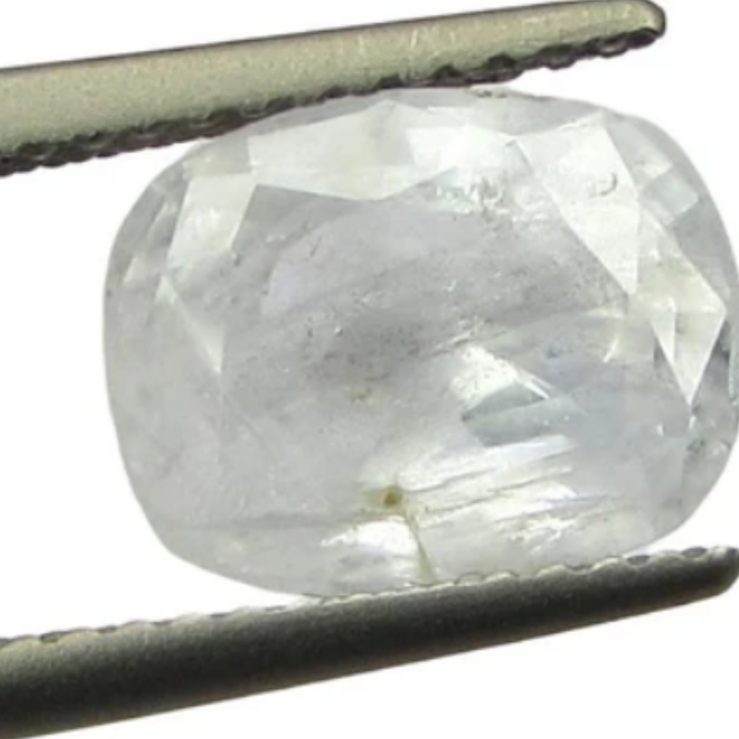 White Sapphire (Safed Pukhraj) – Powerful Venus Gemstone for Love, Luxury & Prosperity | Lab Certified | Natural | 100% Original