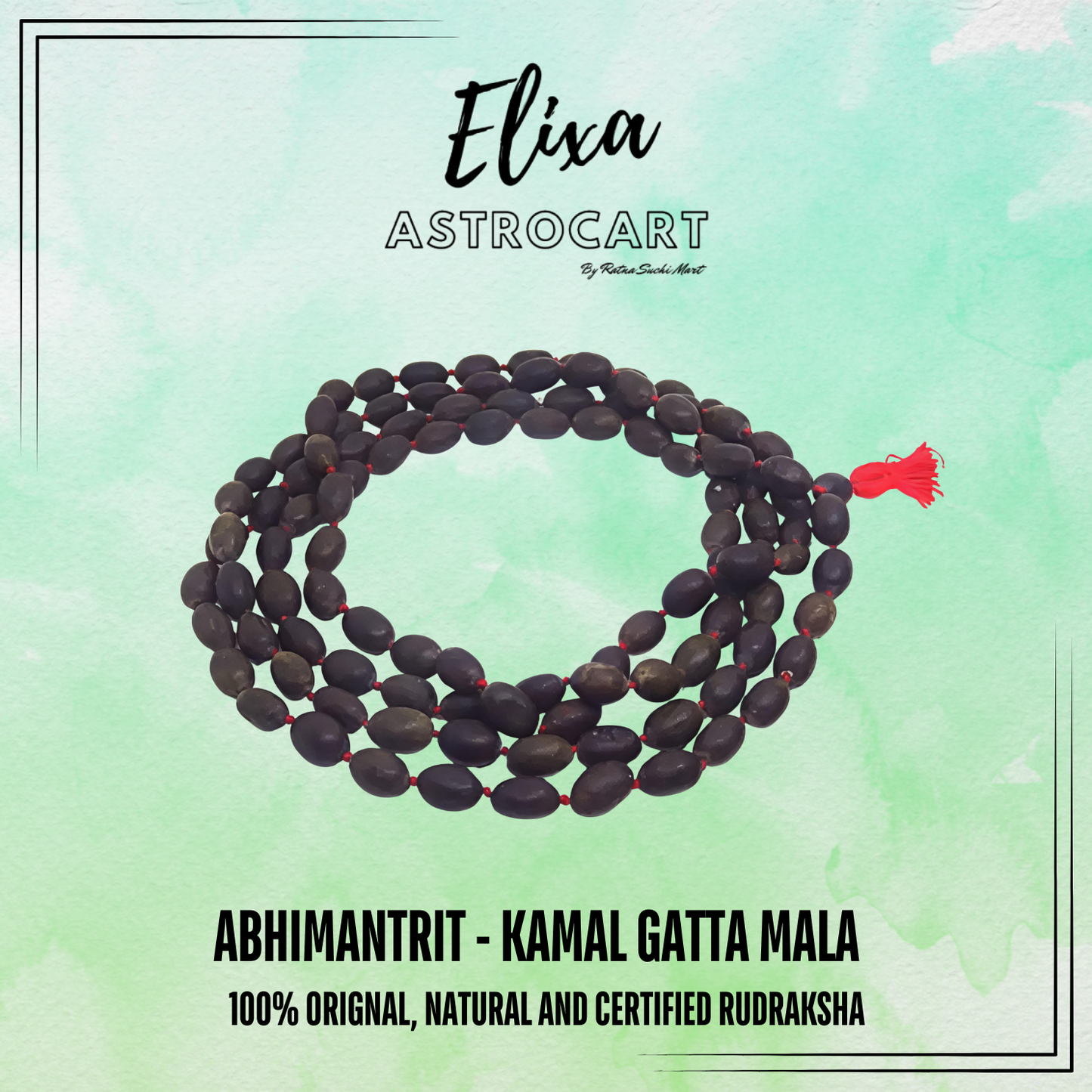 Kamal Gatta Mala [Certified | Abhimantrit - Energized | 100% Original and Natural]