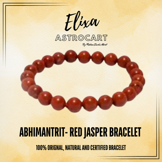 Red Jasper [Certified | Abhimantrit - Energized | 100% Original and Natural]