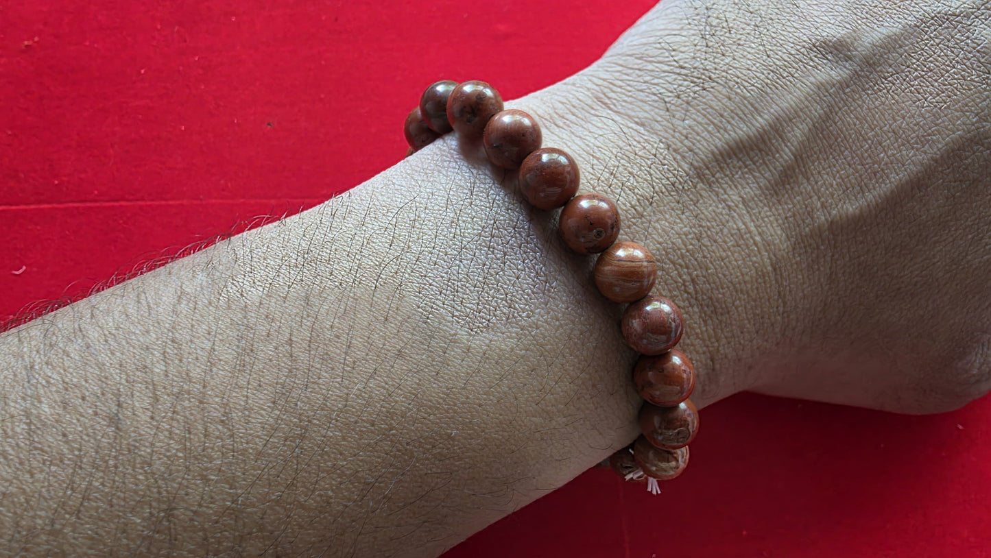 Red Jasper [Certified | Abhimantrit - Energized | 100% Original and Natural]
