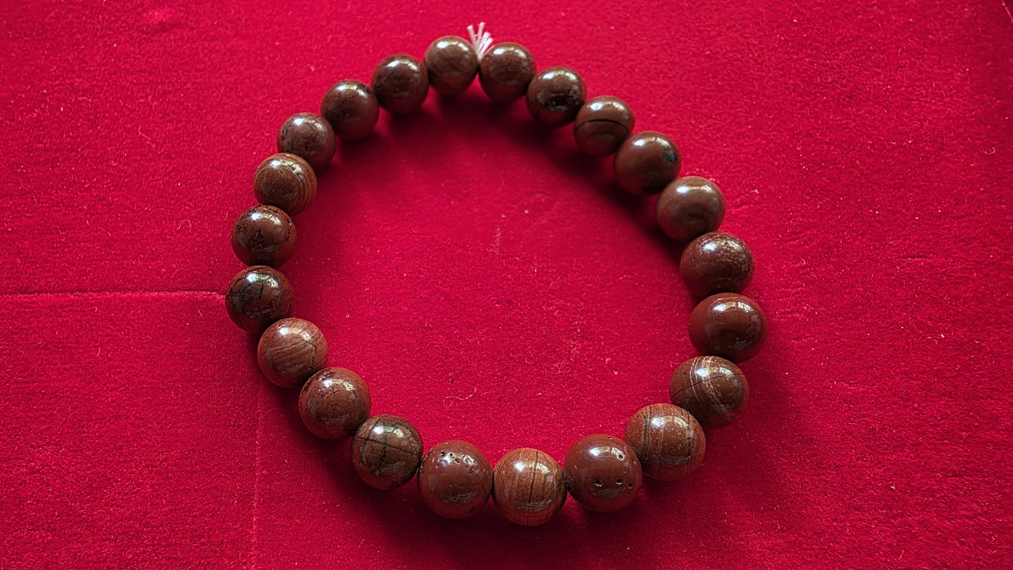 Red Jasper [Certified | Abhimantrit - Energized | 100% Original and Natural]