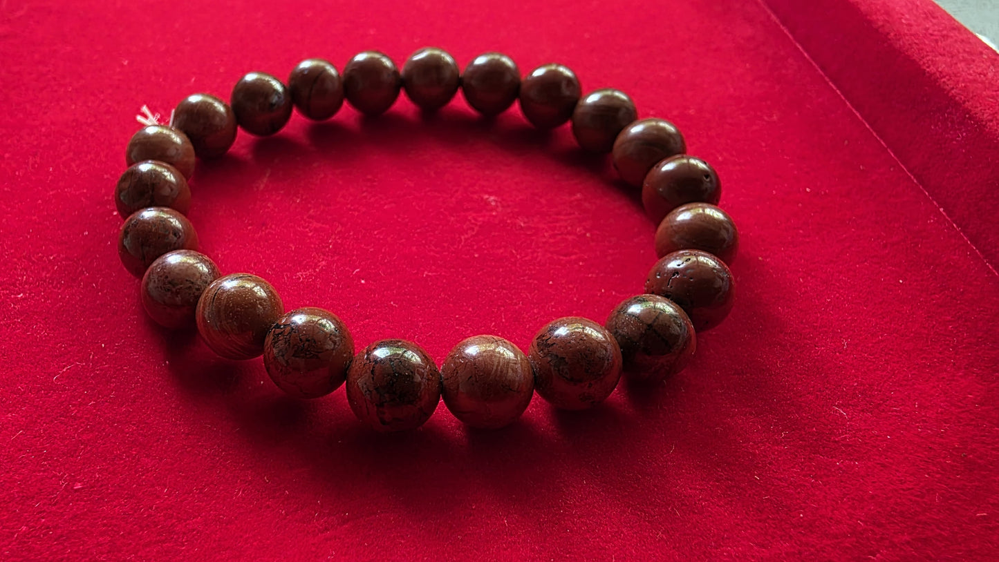 Red Jasper [Certified | Abhimantrit - Energized | 100% Original and Natural]