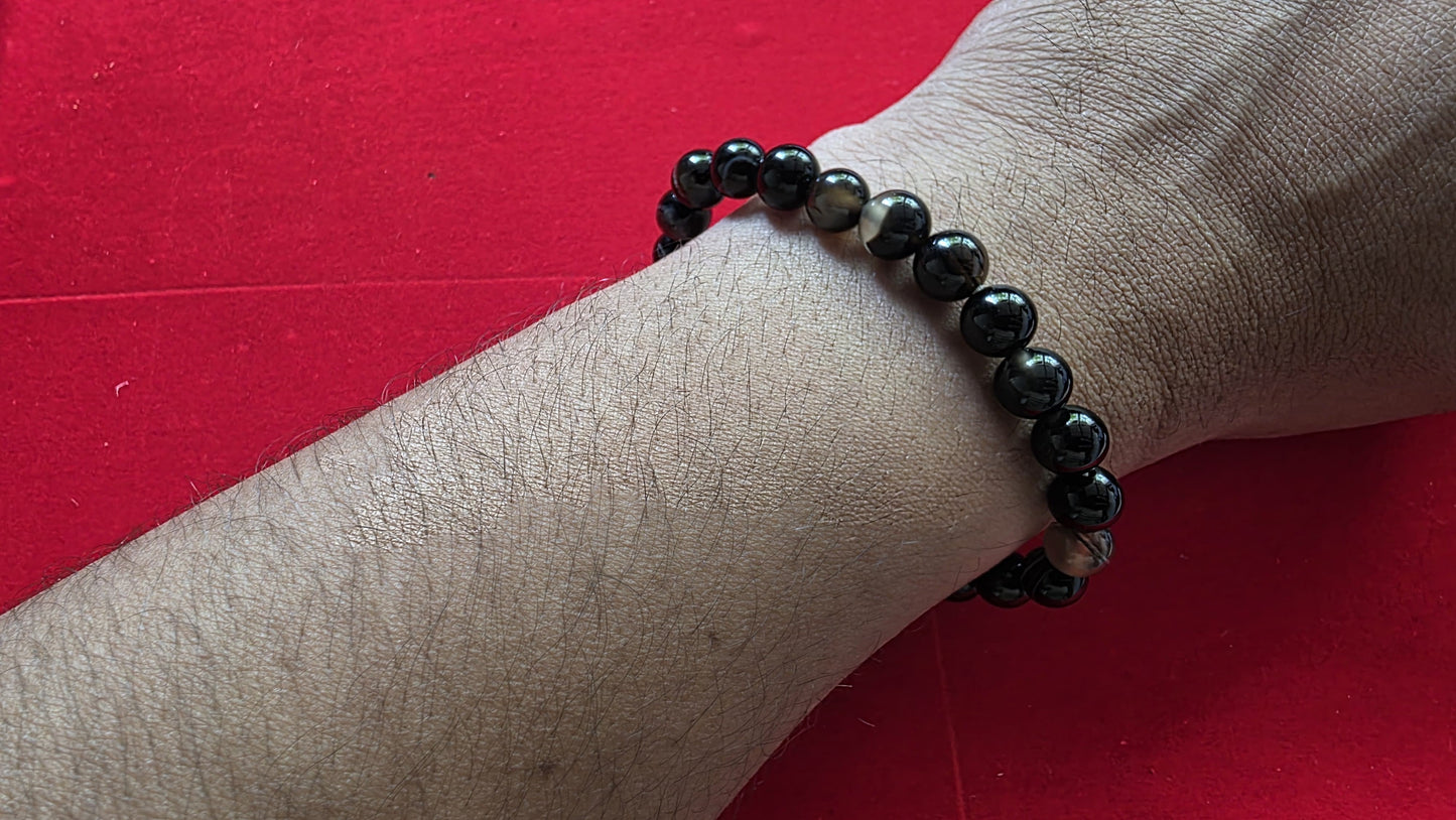 Sulemani Hakik - Agate Bracelet [Certified | Abhimantrit - Energized | 100% Original and Natural]