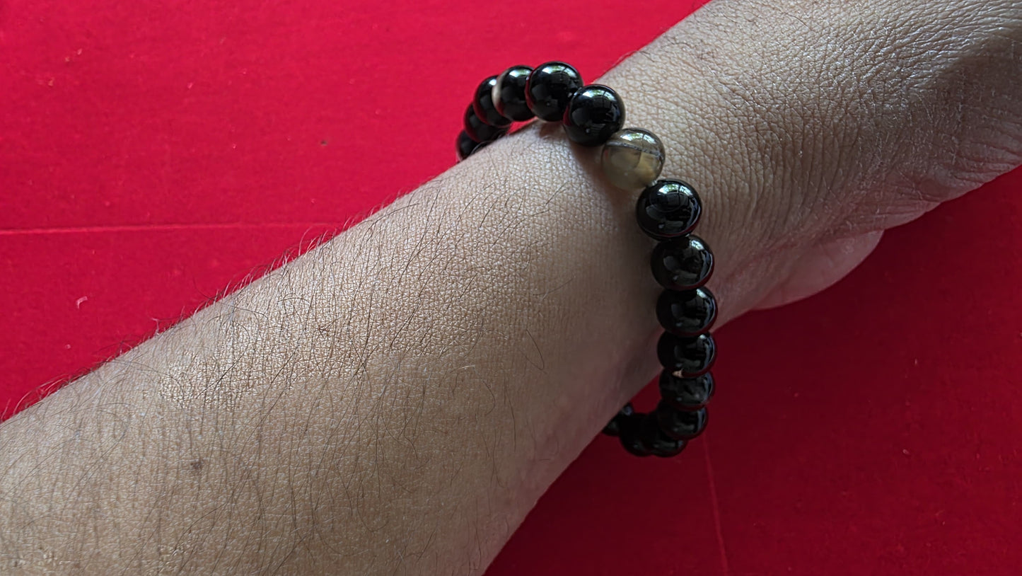 Sulemani Hakik - Agate Bracelet [Certified | Abhimantrit - Energized | 100% Original and Natural]