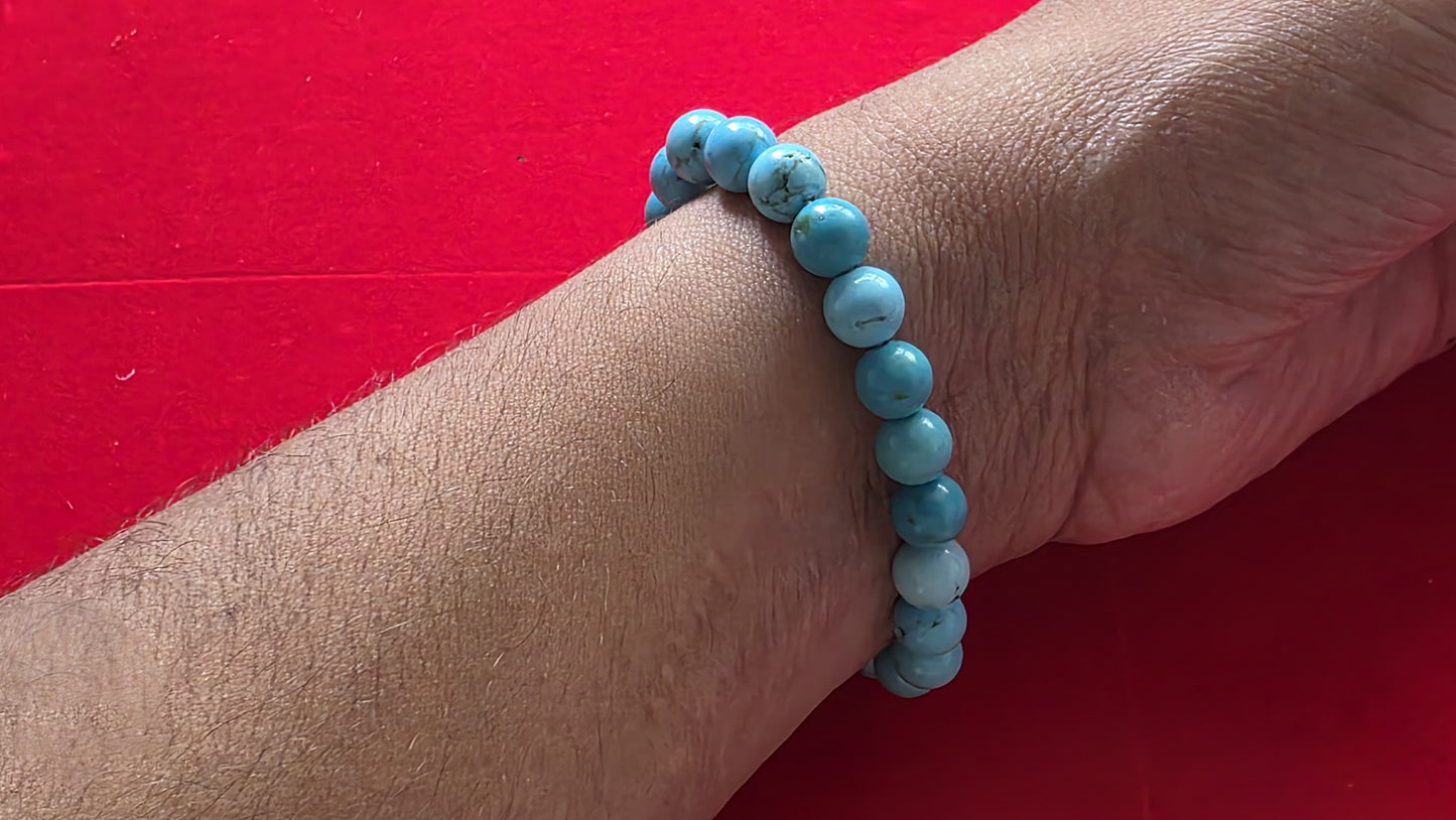 Turquoise Bracelet [Certified | Abhimantrit - Energized | 100% Original and Natural]