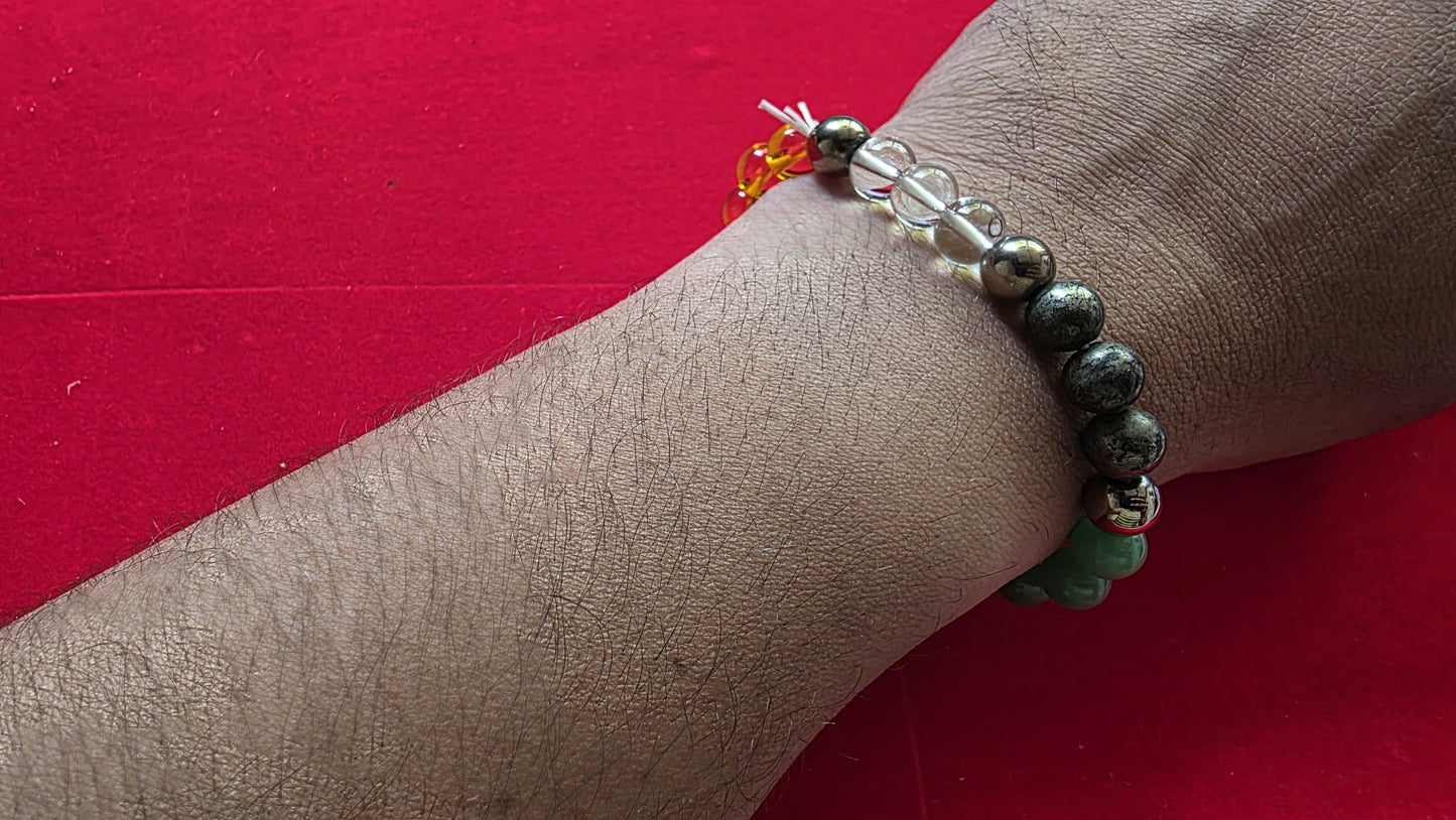 Money Magnet Bracelet [Certified | Abhimantrit - Energized | 100% Original and Natural]