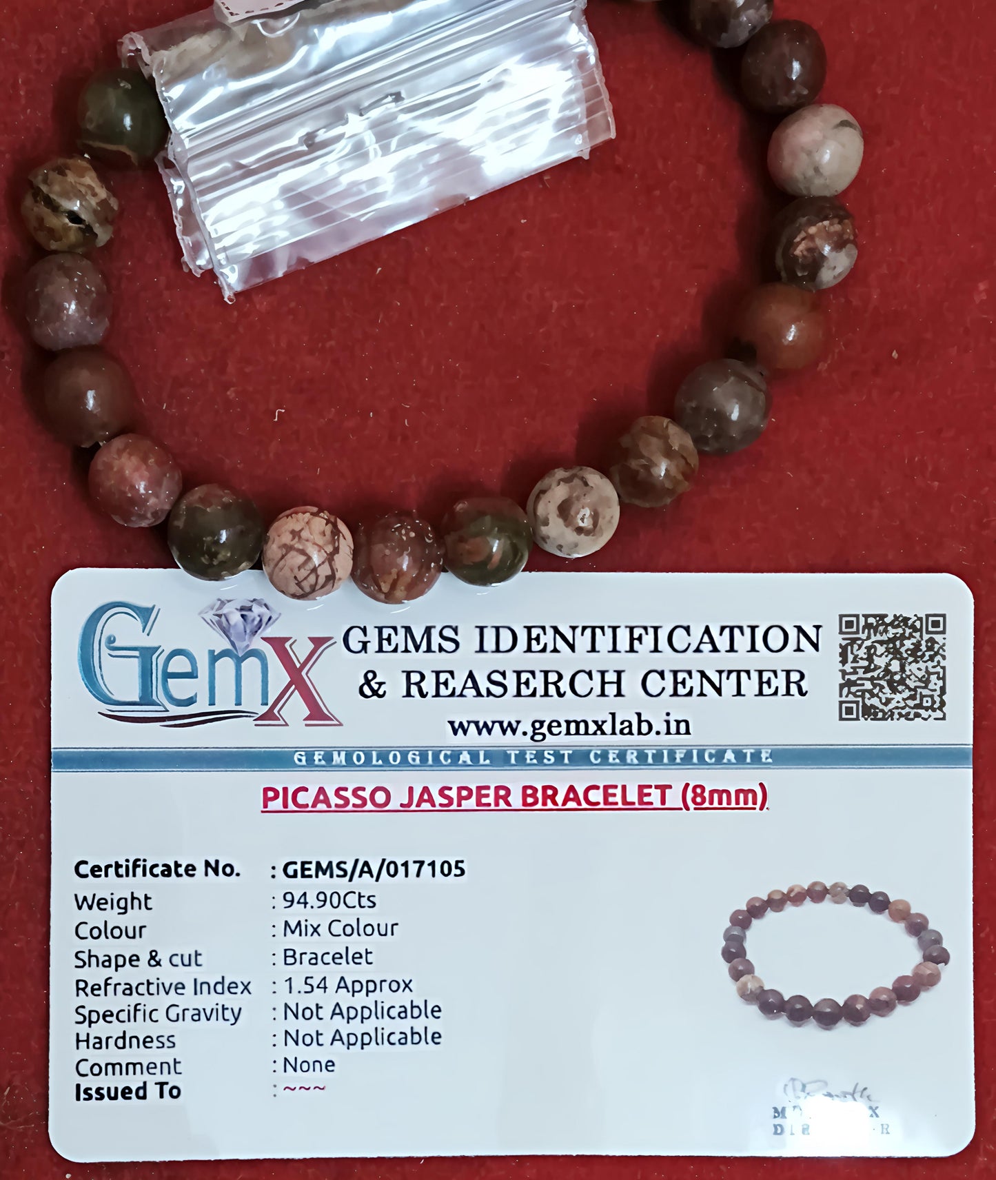Picasso Bracelet [Certified | Abhimantrit - Energized | 100% Original and Natural]