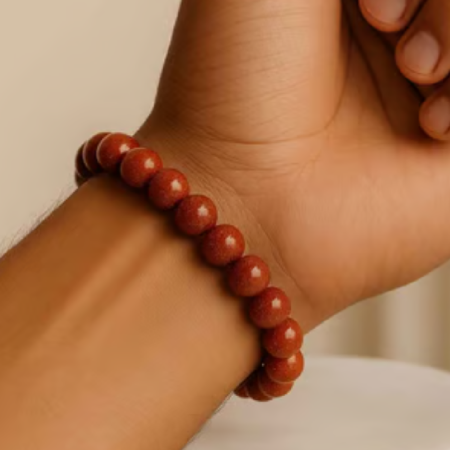 Sunstone Bracelet [Certified | Abhimantrit - Energized | 100% Original and Natural]