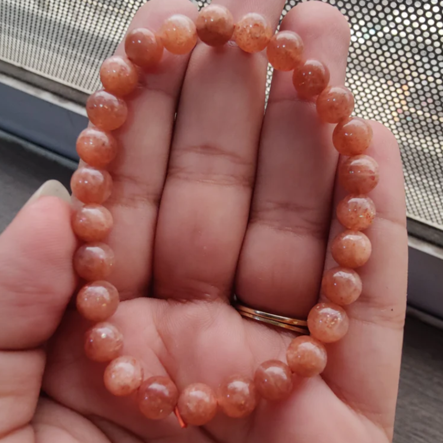 Sunstone Bracelet [Certified | Abhimantrit - Energized | 100% Original and Natural]