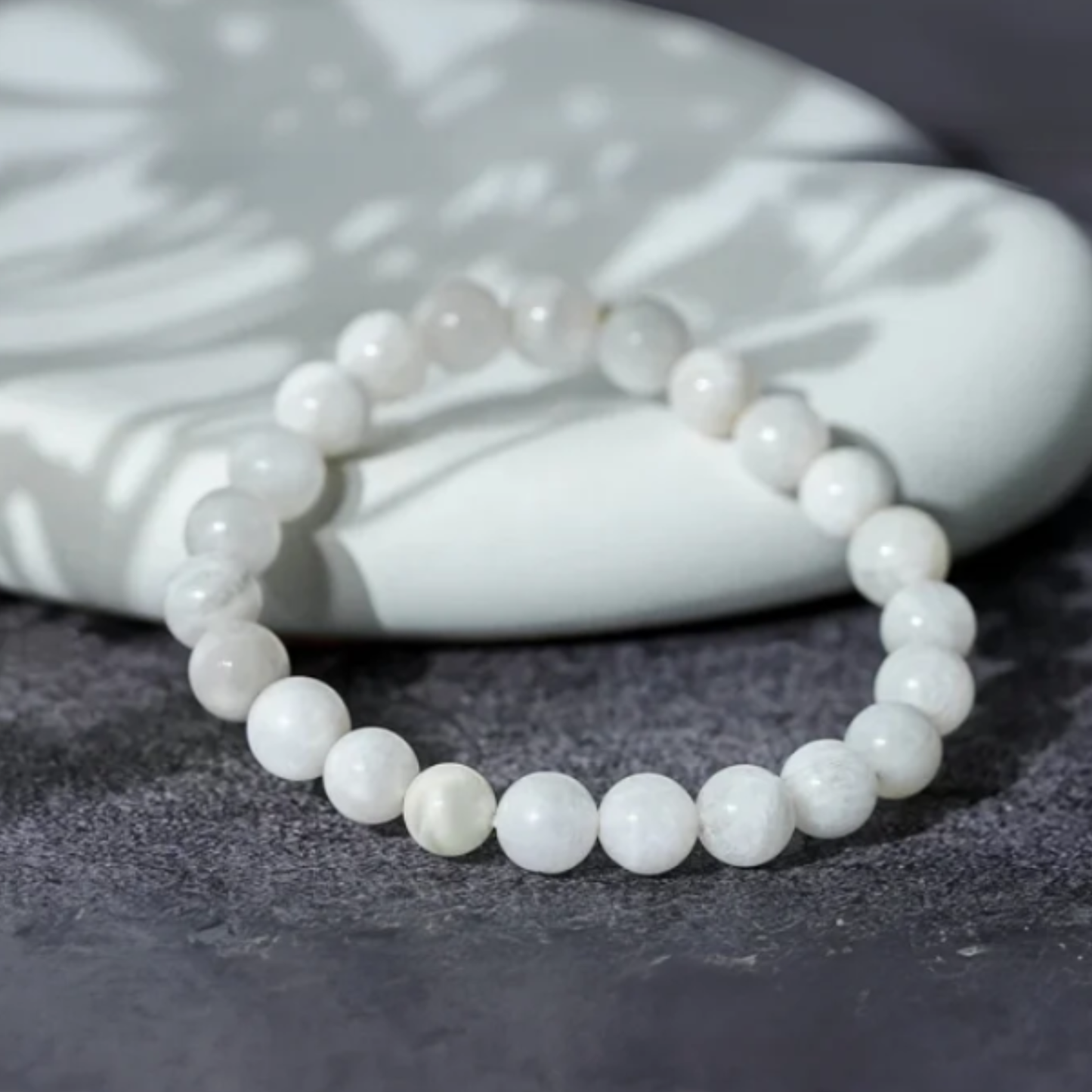 Moonstone Bracelet [Certified | Abhimantrit - Energized | 100% Original and Natural]