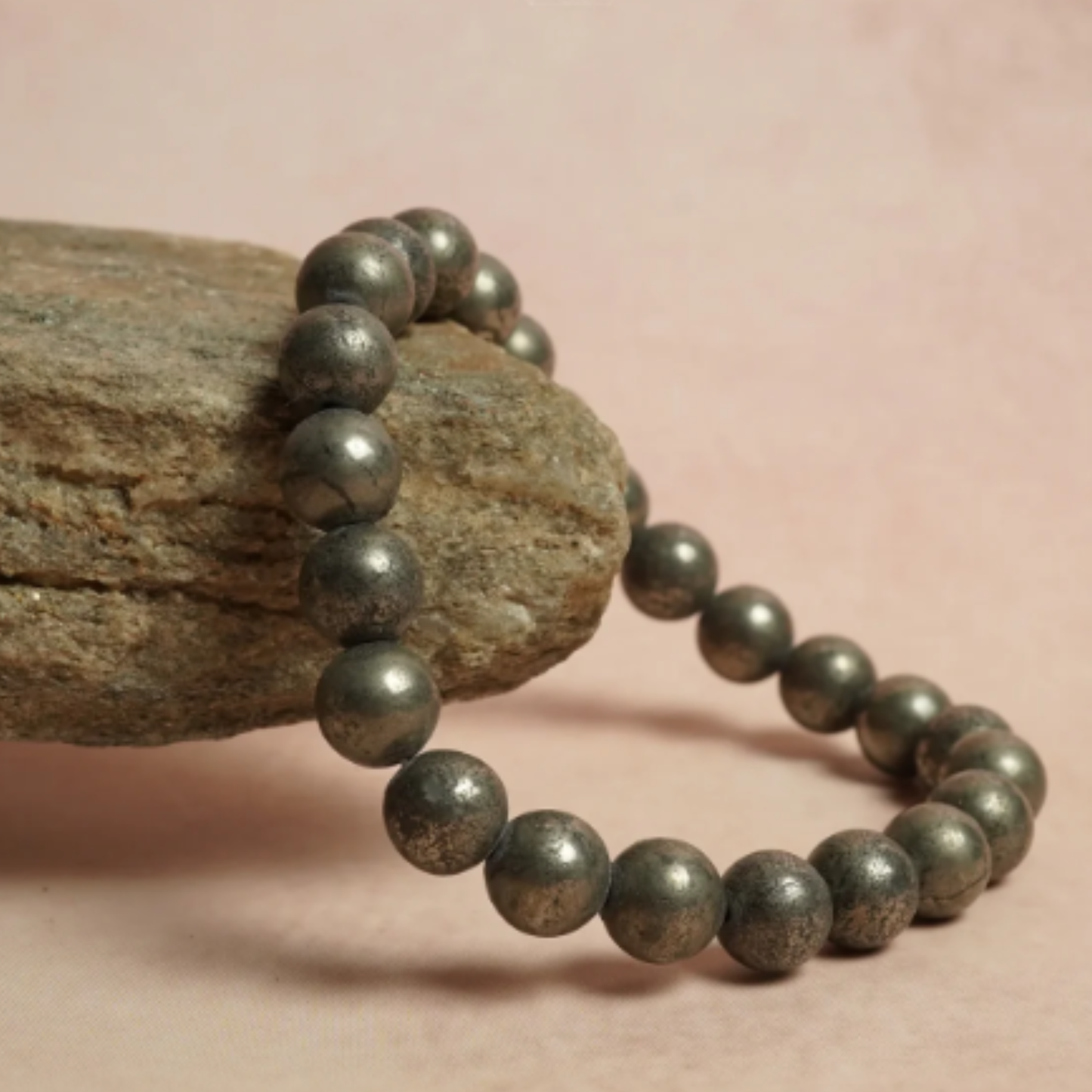 Pyrite Bracelet - Money Magnet [Certified | Abhimantrit - Energized | 100% Original and Natural]
