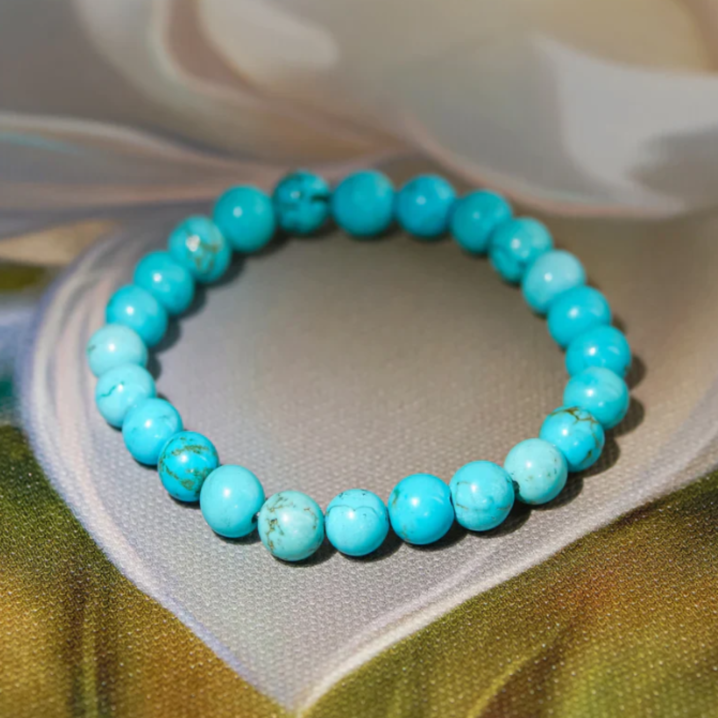 Turquoise Bracelet [Certified | Abhimantrit - Energized | 100% Original and Natural]