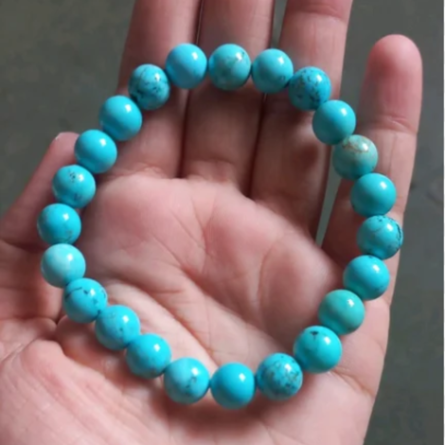 Turquoise Bracelet [Certified | Abhimantrit - Energized | 100% Original and Natural]