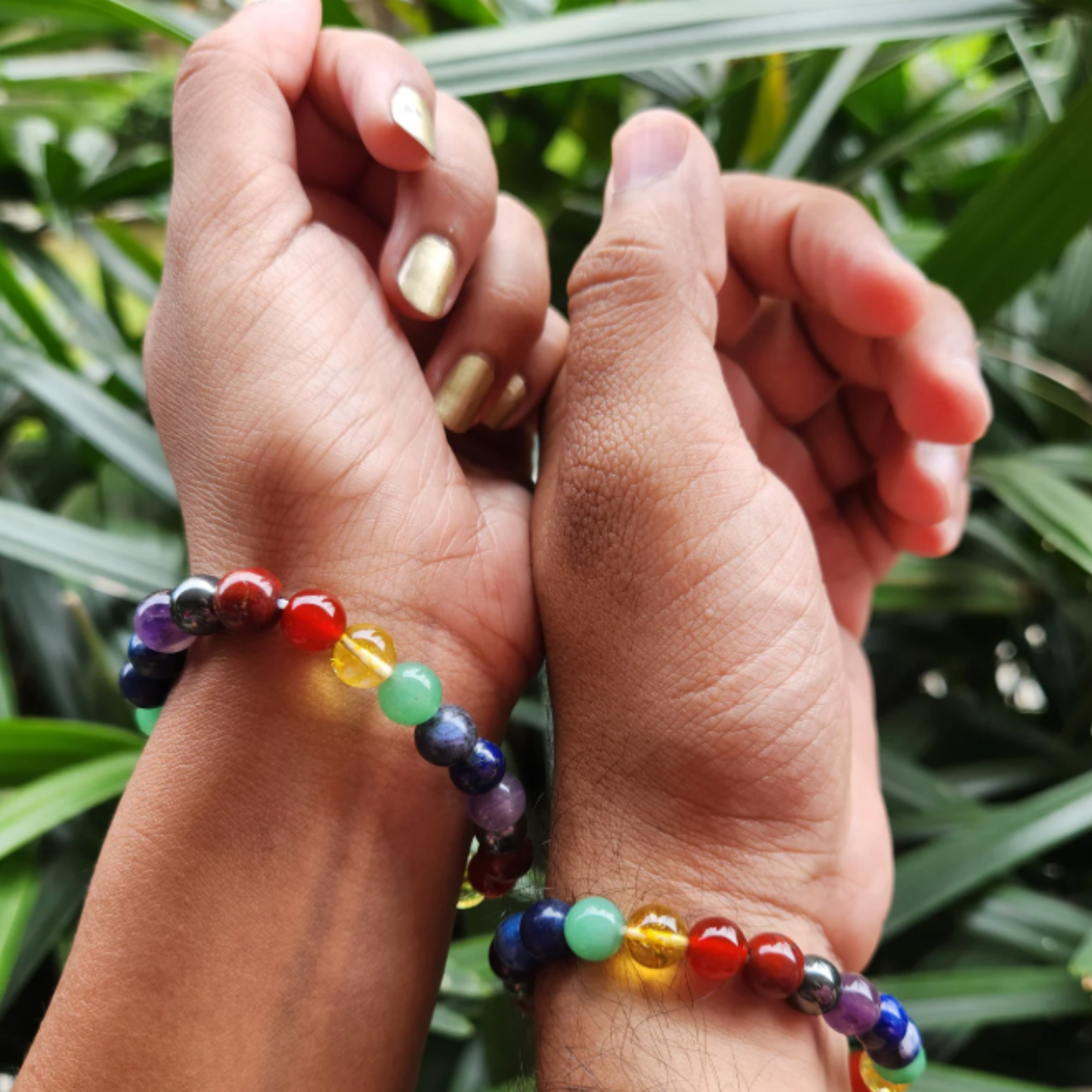 7 Chakra Bracelet [Certified | Abhimantrit - Energized | 100% Original and Natural]
