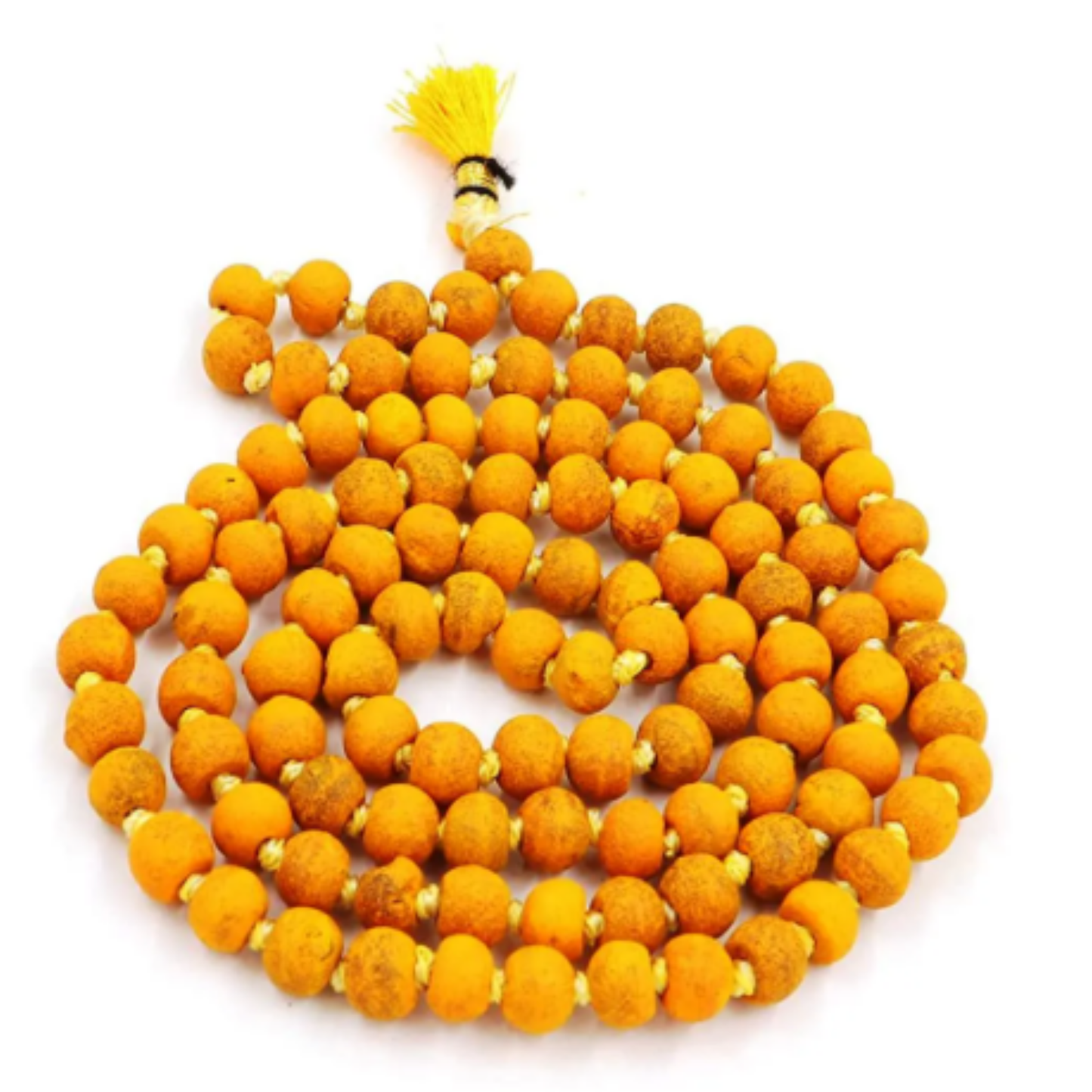 Haldi Mala [Certified | Abhimantrit - Energized | 100% Original and Natural]