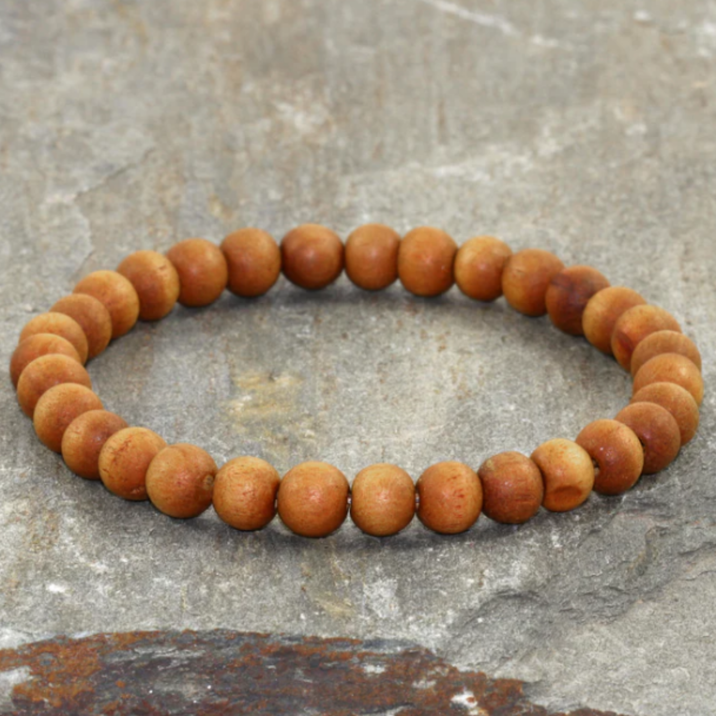 White Sandalwood Bracelet [Certified | Abhimantrit - Energized | 100% Original and Natural]