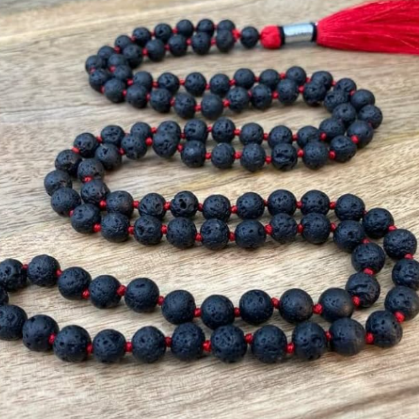 Jwala Mukhi Mala [Certified | Abhimantrit - Energized | 100% Original and Natural]