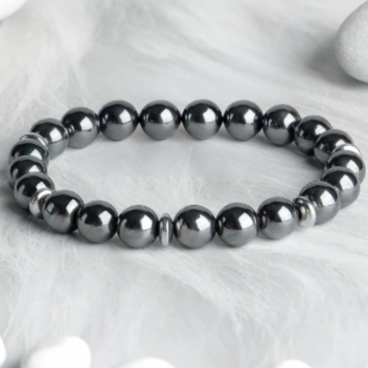 Silver Hematite  [Certified | Abhimantrit - Energized | 100% Original and Natural]