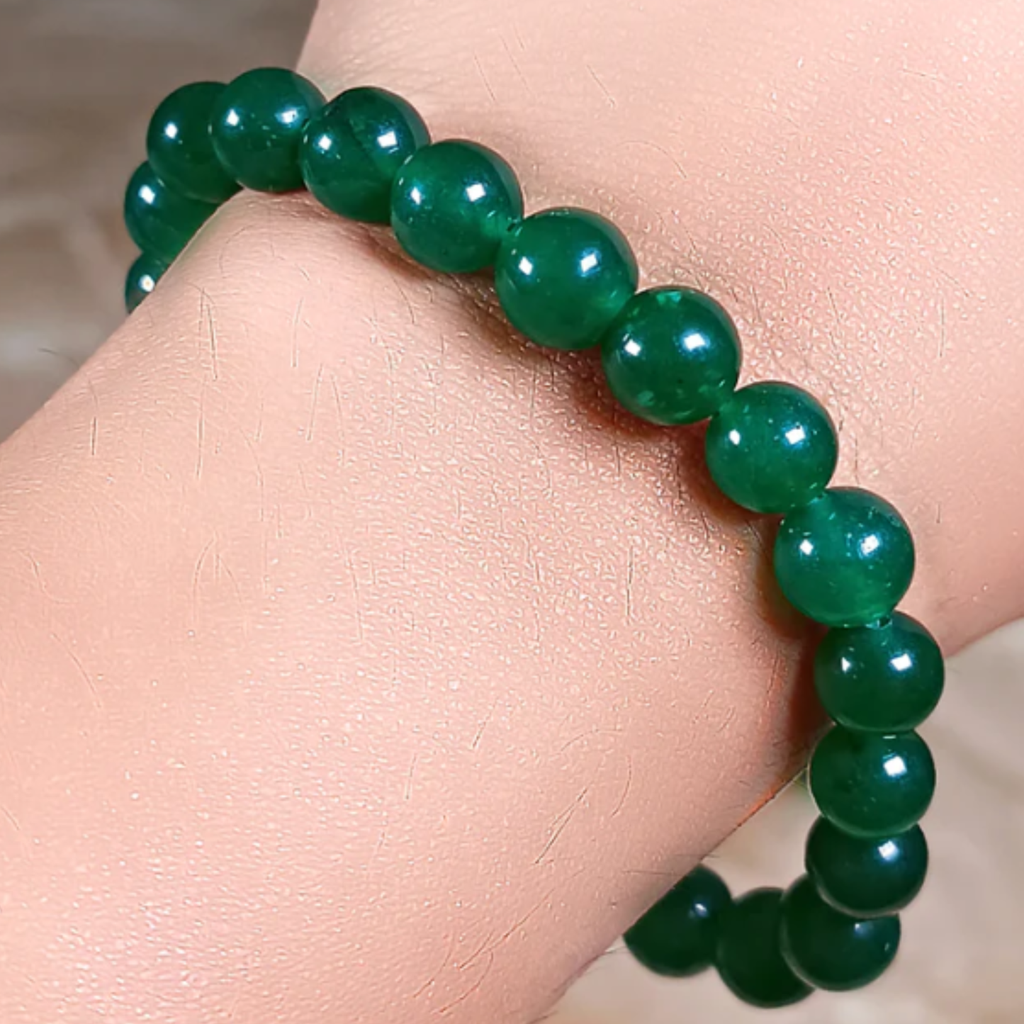 Jade Bracelet [Certified | Abhimantrit - Energized | 100% Original and Natural]