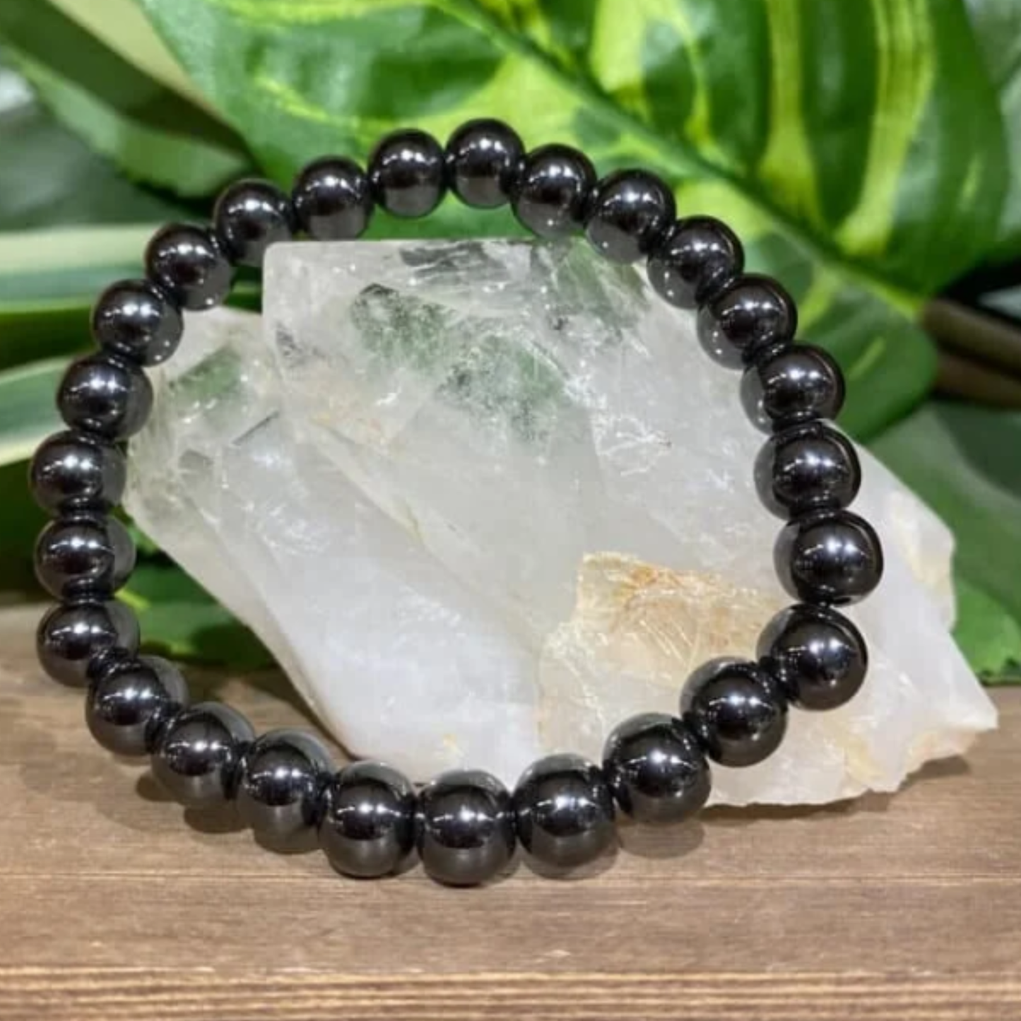 Hematite Bracelet [Certified | Abhimantrit - Energized | 100% Original and Natural]