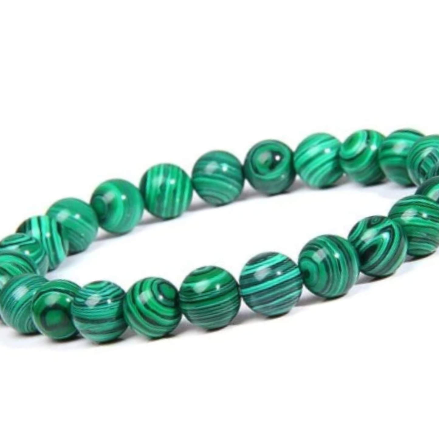 Malachite Bracelet [Certified | Abhimantrit - Energized | 100% Original and Natural]
