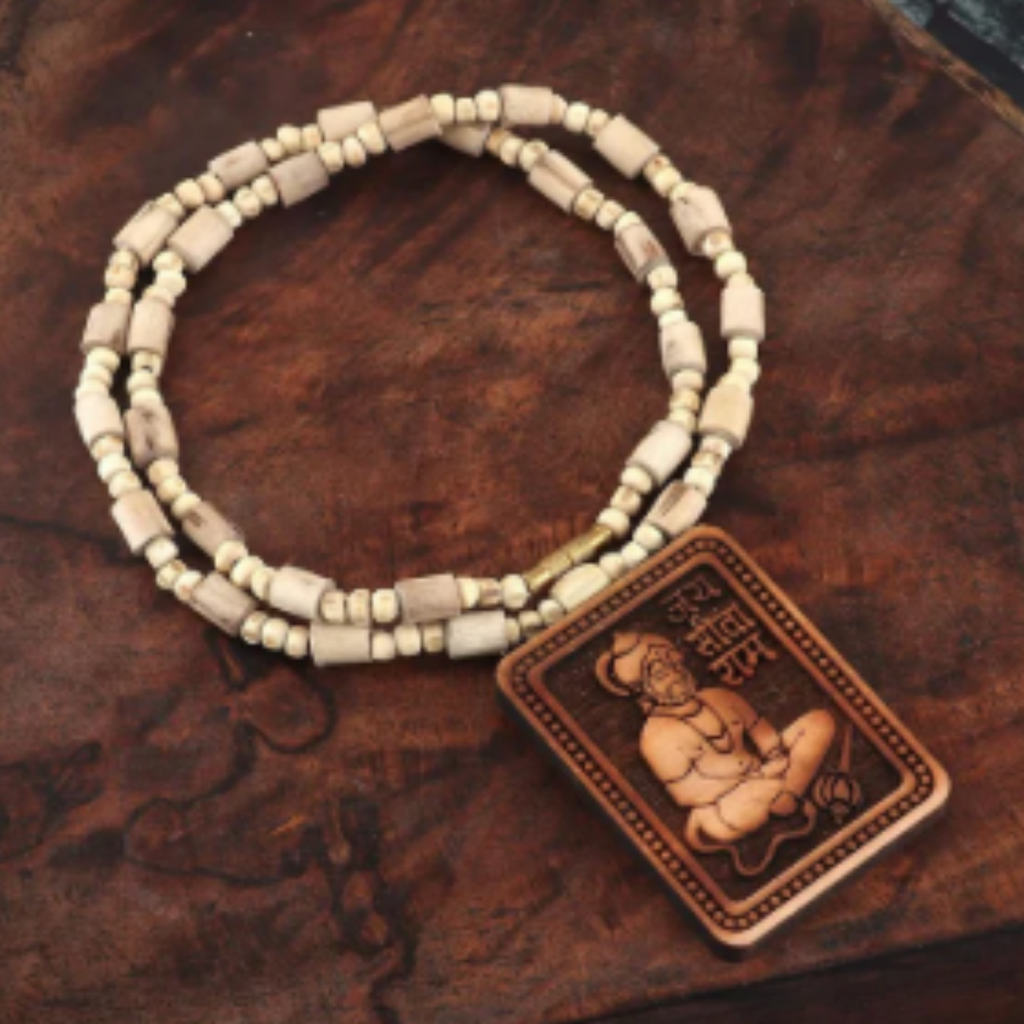 Hanuman Tulsi Mala [Certified | Abhimantrit - Energized | 100% Original and Natural]