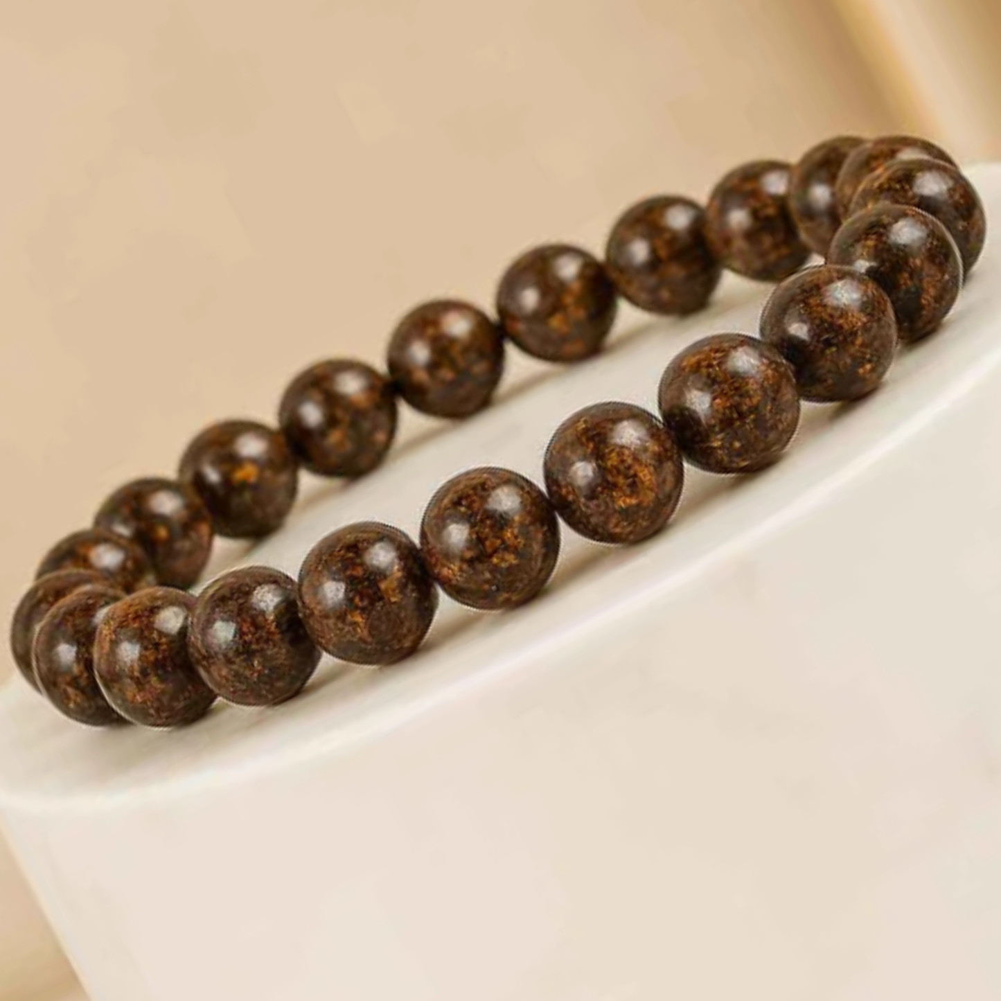 Bronzite Bracelet [Certified | Abhimantrit - Energized | 100% Original and Natural]