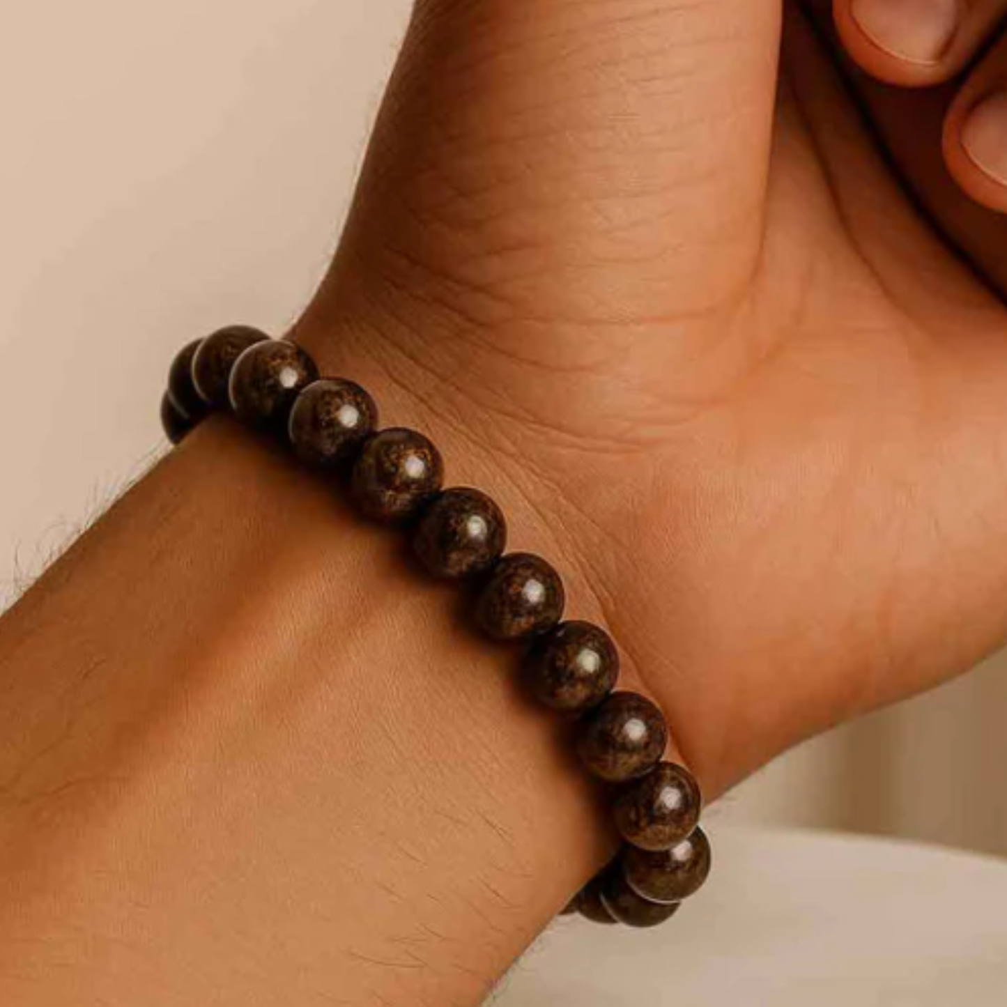Bronzite Bracelet [Certified | Abhimantrit - Energized | 100% Original and Natural]
