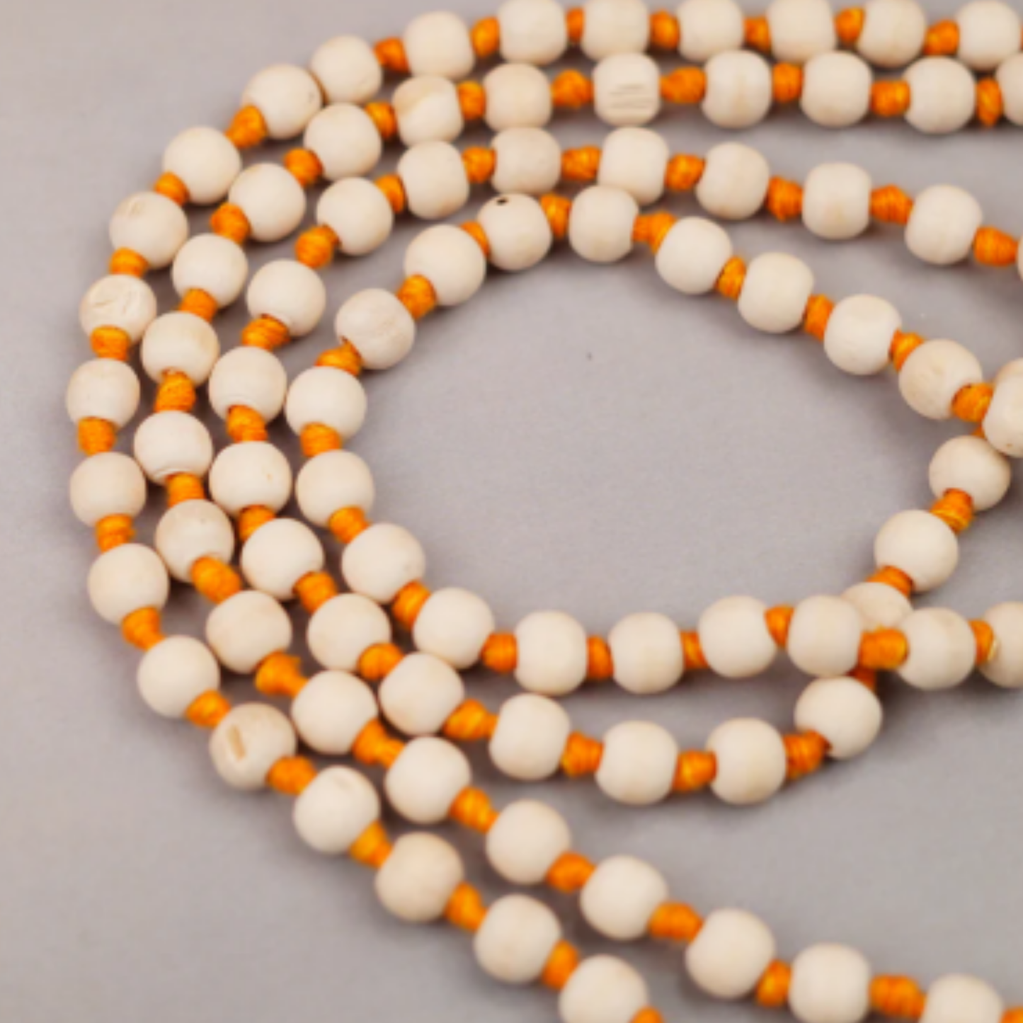 Tulsi Jaap Mala [Certified | Abhimantrit - Energized | 100% Original and Natural]