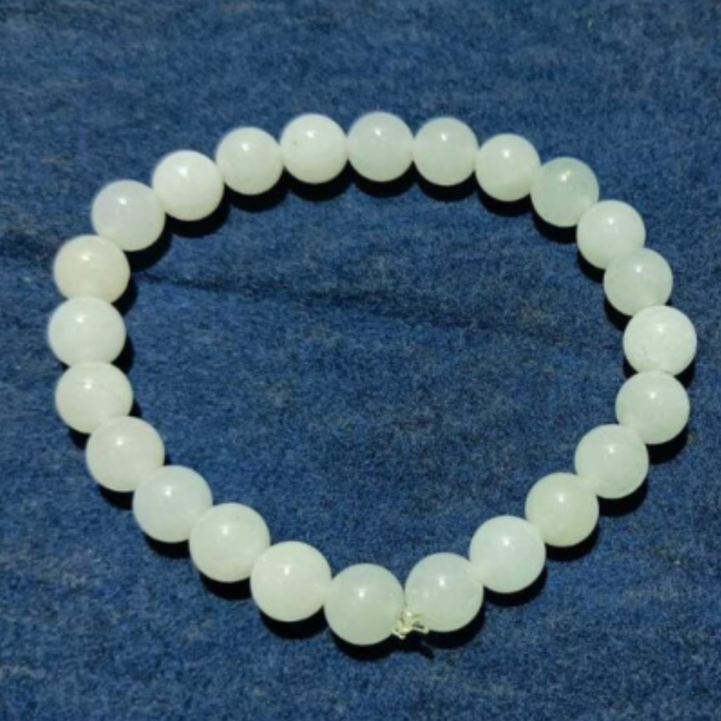 Selenite Bracelet [Certified | Abhimantrit - Energized | 100% Original and Natural]