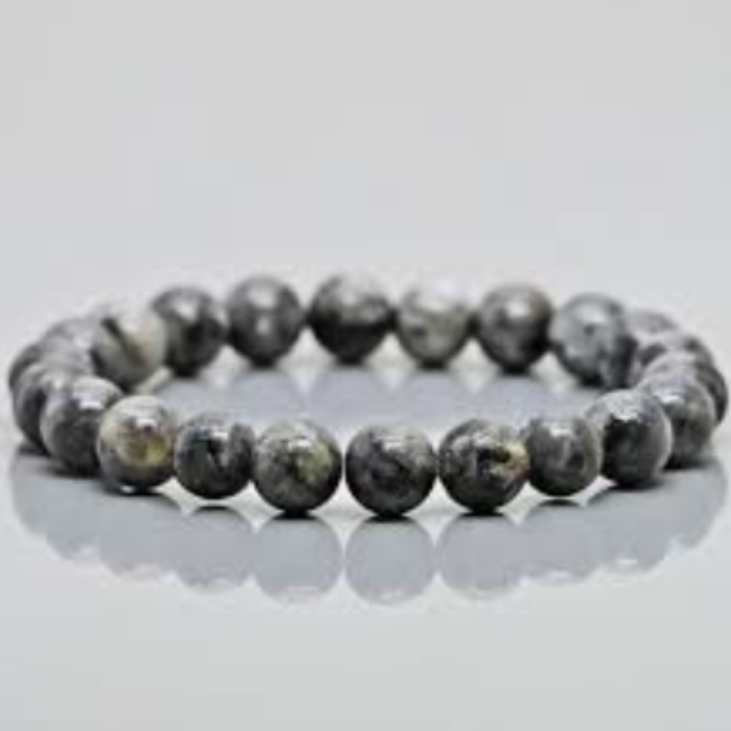 Larvikite Bracelet [Certified | Abhimantrit - Energized | 100% Original and Natural]