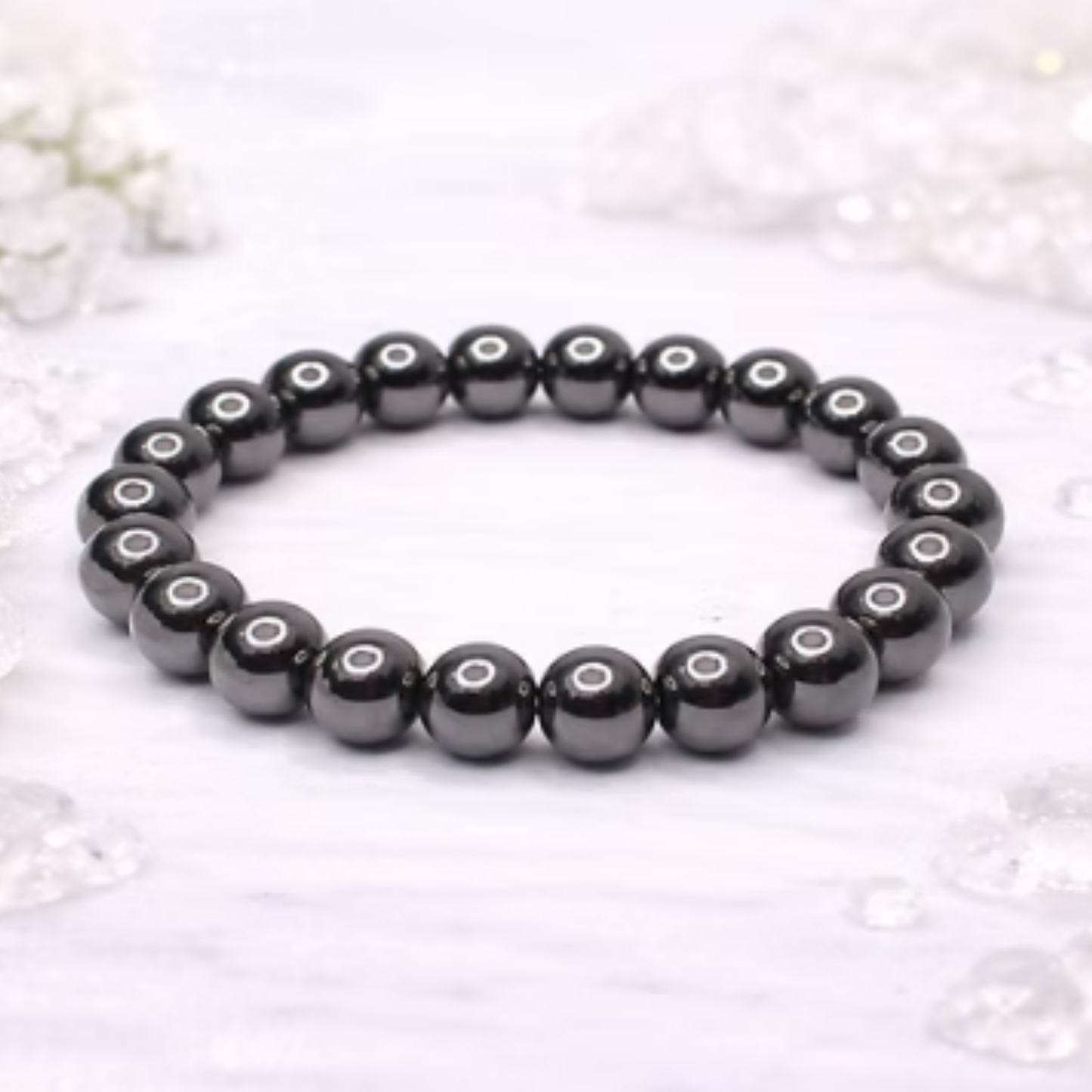 Magnetite Bracelet [Certified | Abhimantrit - Energized | 100% Original and Natural]