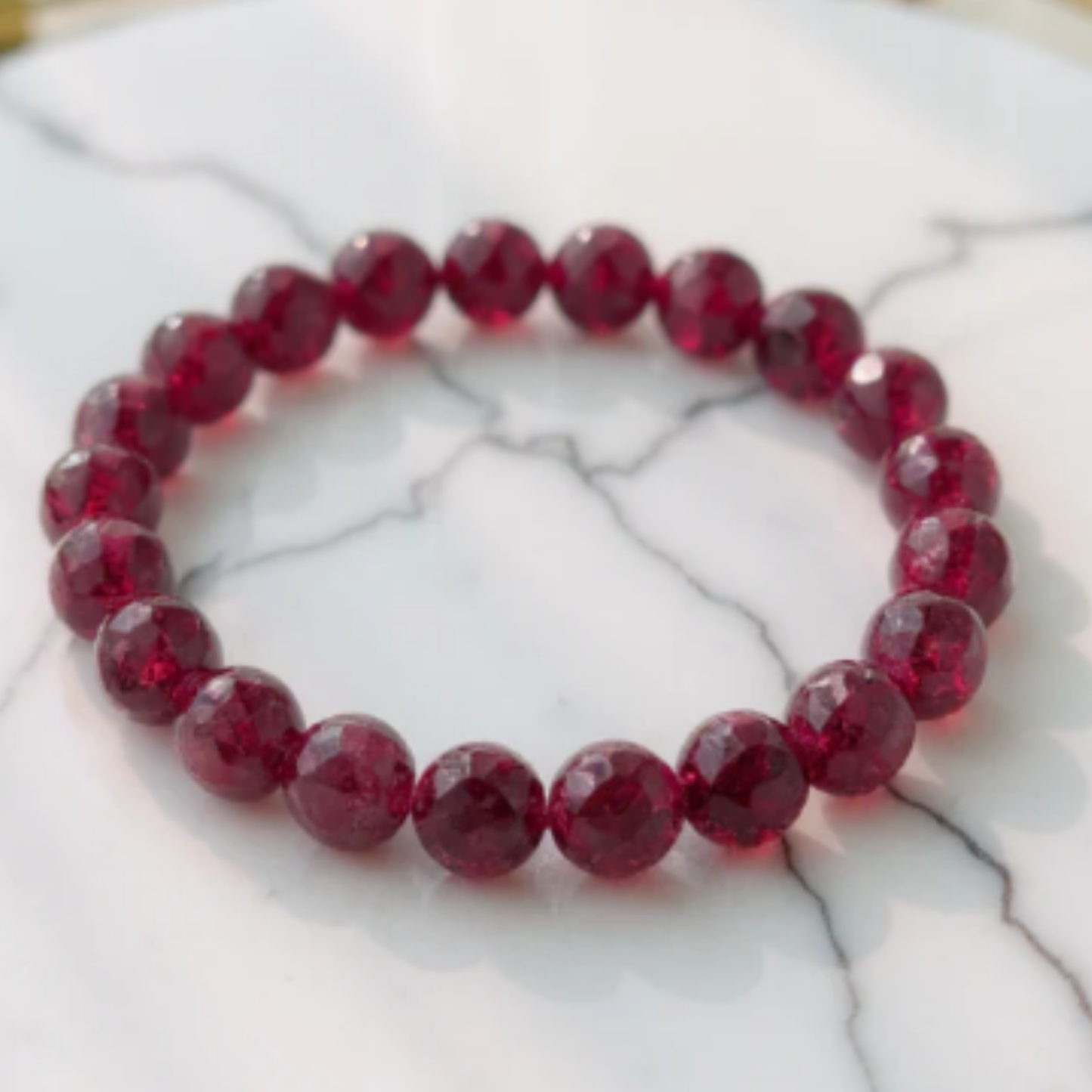 Ruby Bracelet [Certified | Abhimantrit - Energized | 100% Original and Natural]