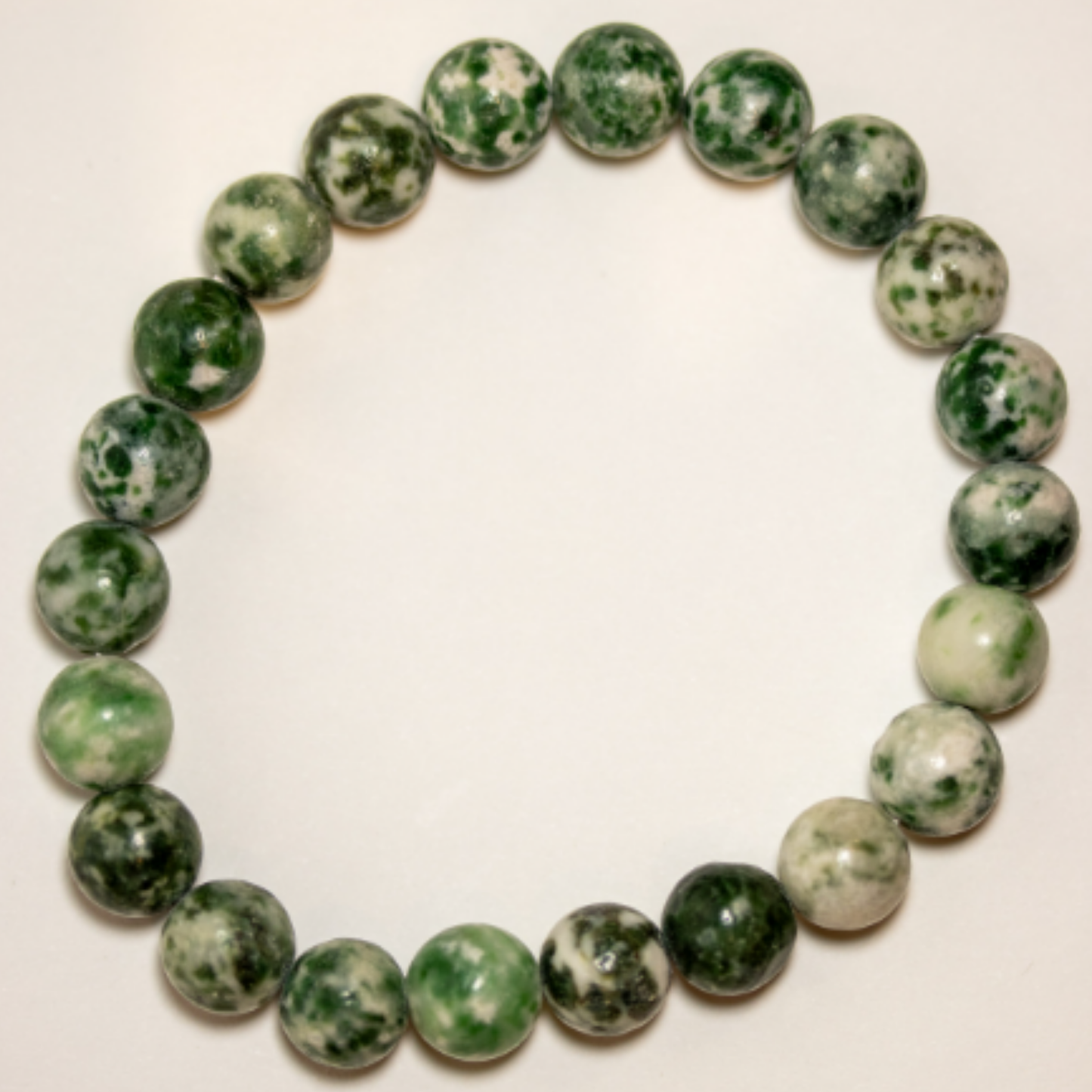 Tree Agate Bracelet [Certified | Abhimantrit - Energized | 100% Original and Natural]