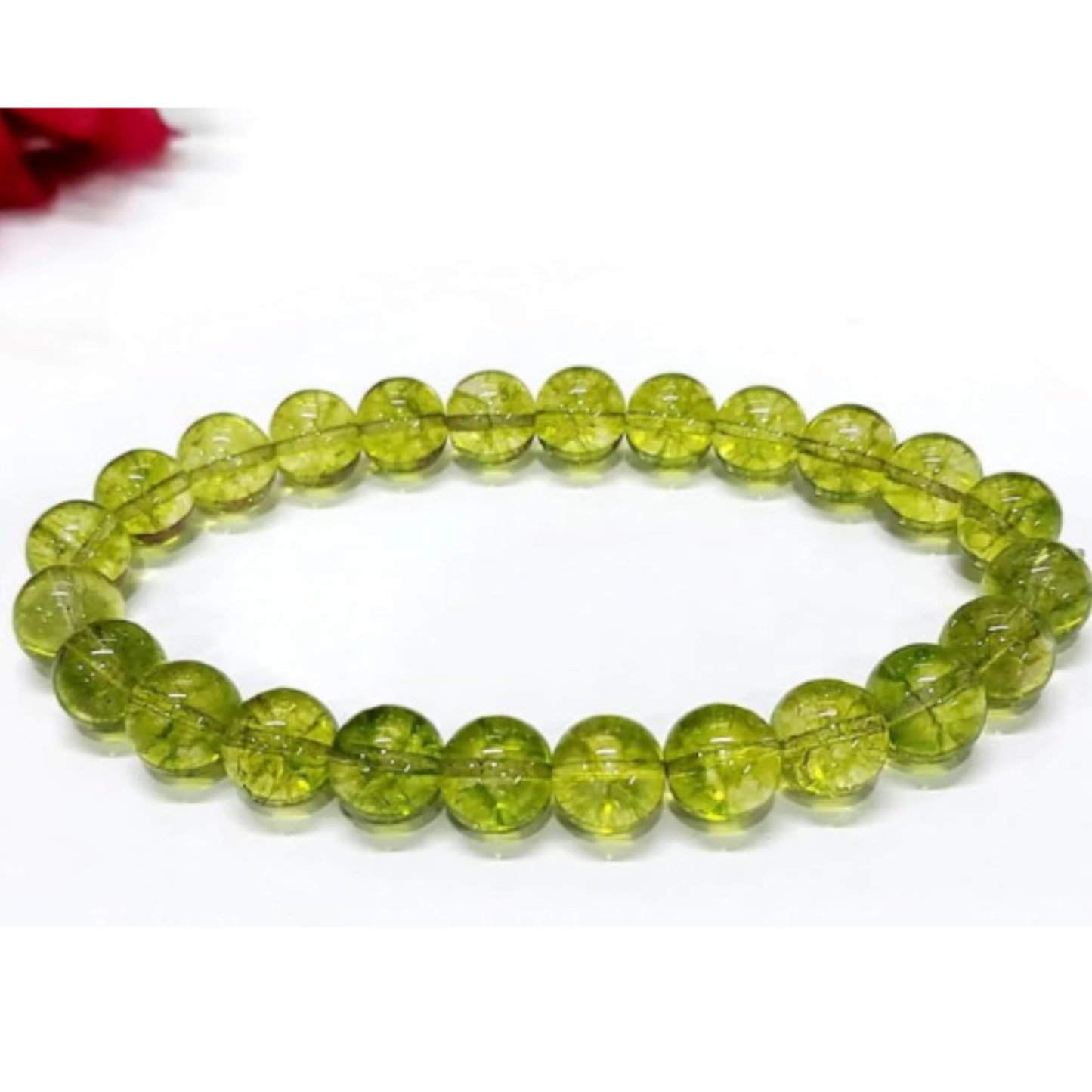 Peridot Bracelet [Certified | Abhimantrit - Energized | 100% Original and Natural]