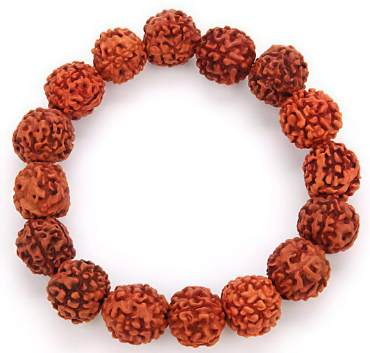 5 Mukhi Rudraksha Bracelet (Indonesia)[Certified | Abhimantrit - Energized | 100% Original and Natural]