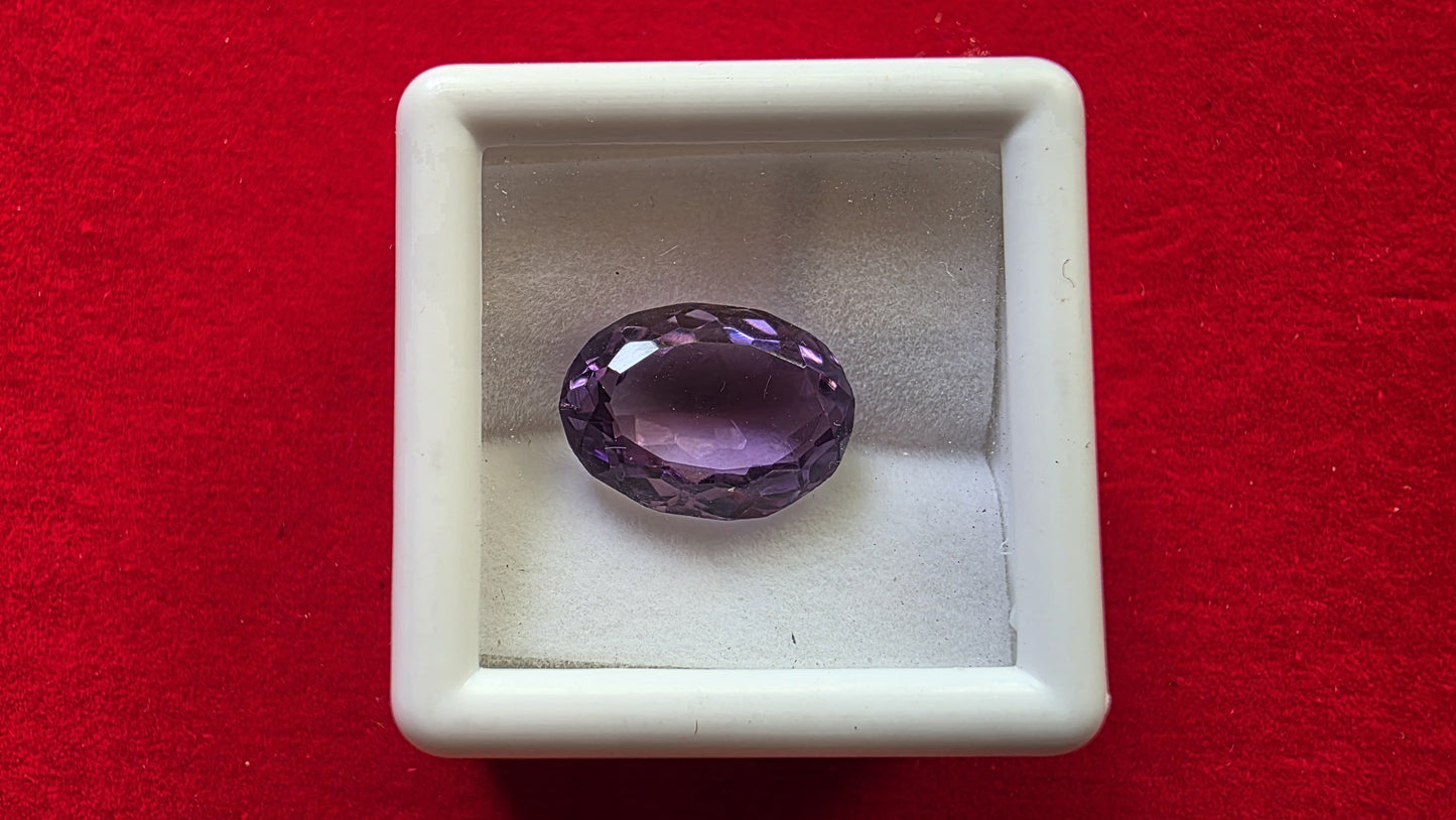 Amethyst (Jamunia) – Powerful Protection, Peace & Spiritual Energy Stone | Lab Certified | Natural | 100% Original