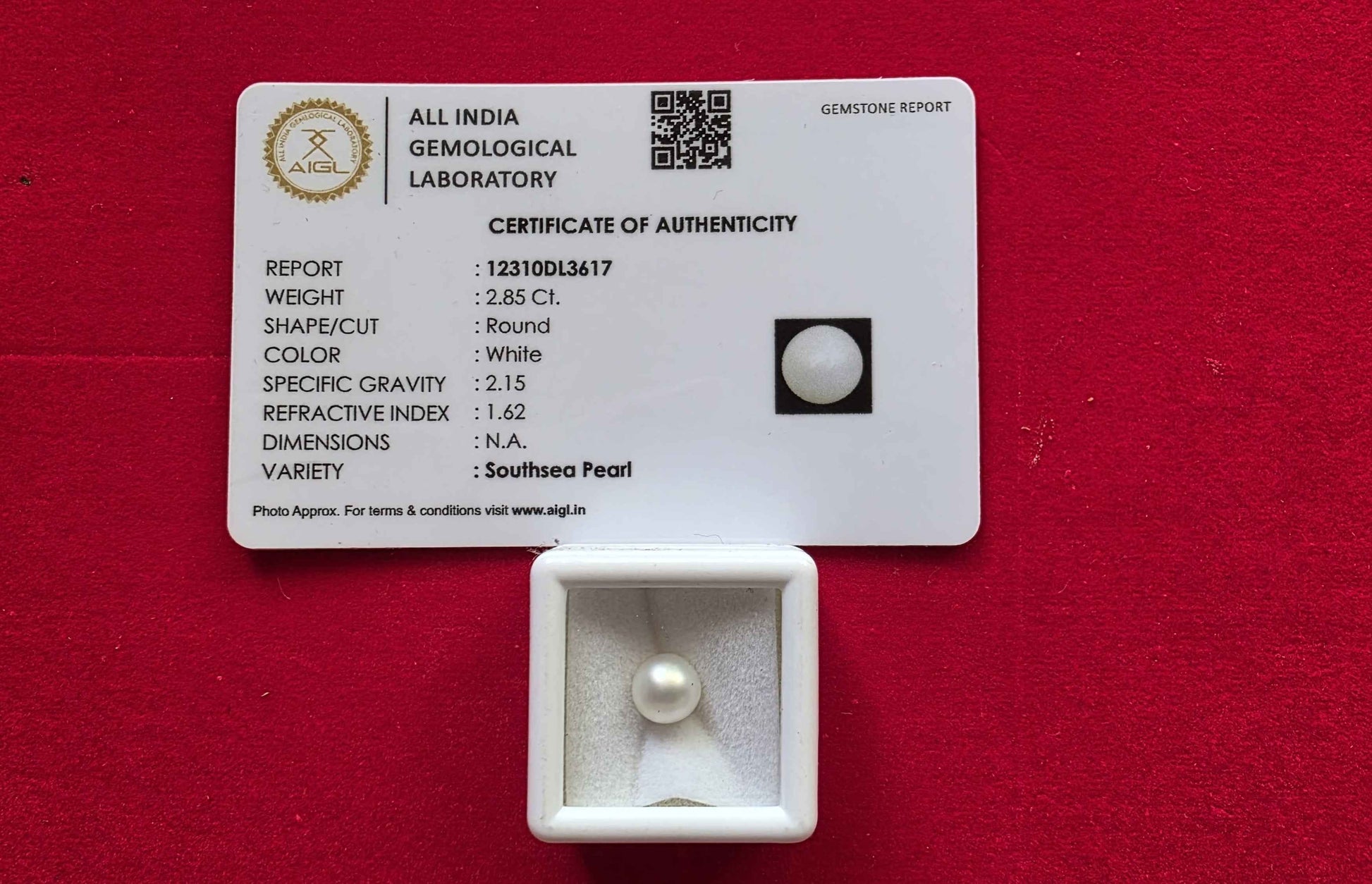 White Pearl Stone (Moti) – Powerful Moon Gemstone for Peace, Emotional Balance & Happiness | Lab Certified | Natural | 100% Original