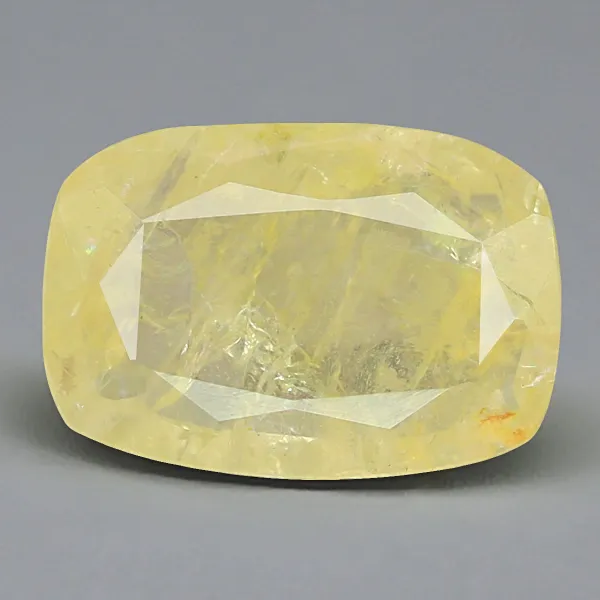 Yellow Sapphire - Pukhraj [Certified | Abhimantrit - Energized | 100% Original and Natural]