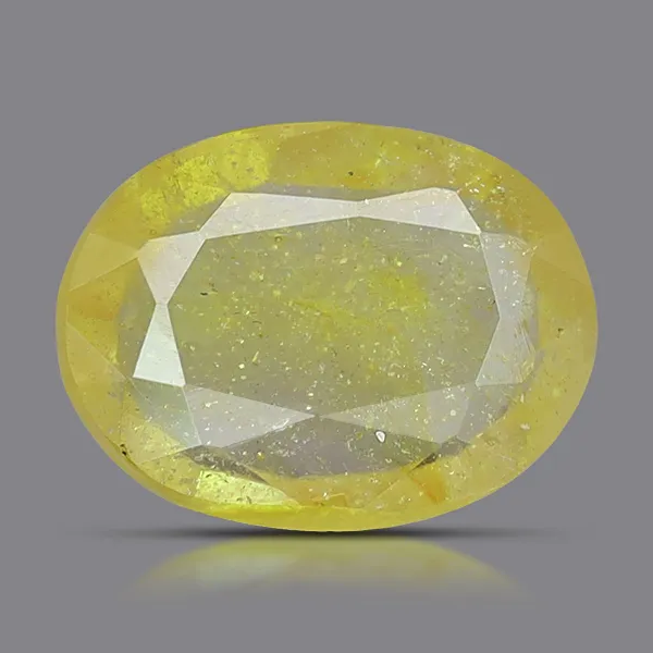 Yellow Sapphire - Pukhraj [Certified | Abhimantrit - Energized | 100% Original and Natural]