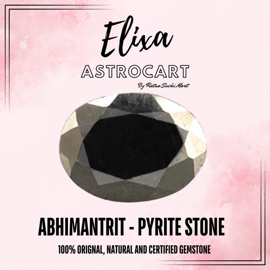 Pyrite Stone [Certified | Abhimantrit - Energized| 100% Original and Natural]