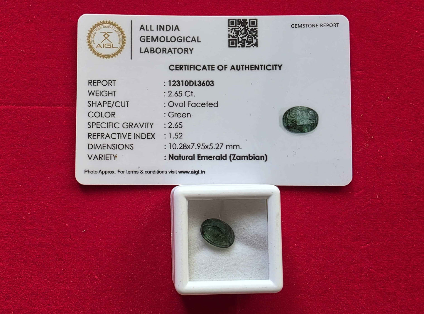 Emerald (Panna) – Powerful Mercury Gemstone for Intelligence, Business & Communication | Lab Certified | Natural | 100% Original