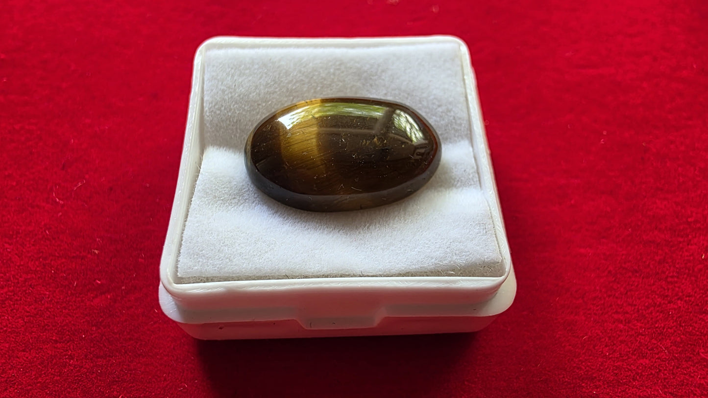 Tiger’s Eye Stone – Powerful Protection, Confidence & Wealth Crystal | Certified | Natural | 100% Original