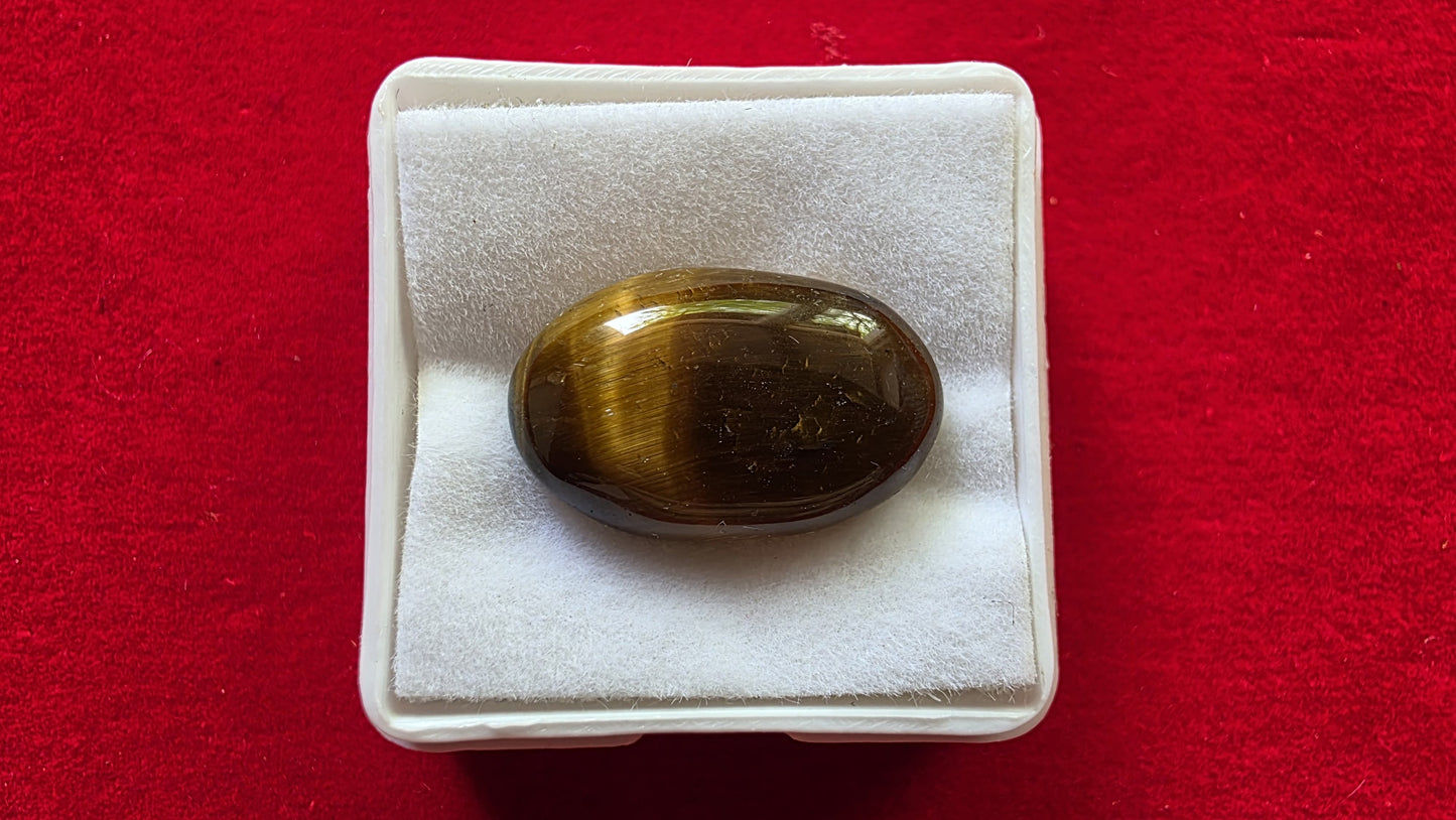 Tiger’s Eye Stone – Powerful Protection, Confidence & Wealth Crystal | Certified | Natural | 100% Original
