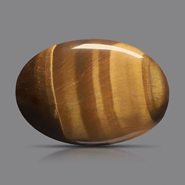 Tiger's Eye Stone [Certified | Abhimantrit - Energized | 100% Original and Natural]