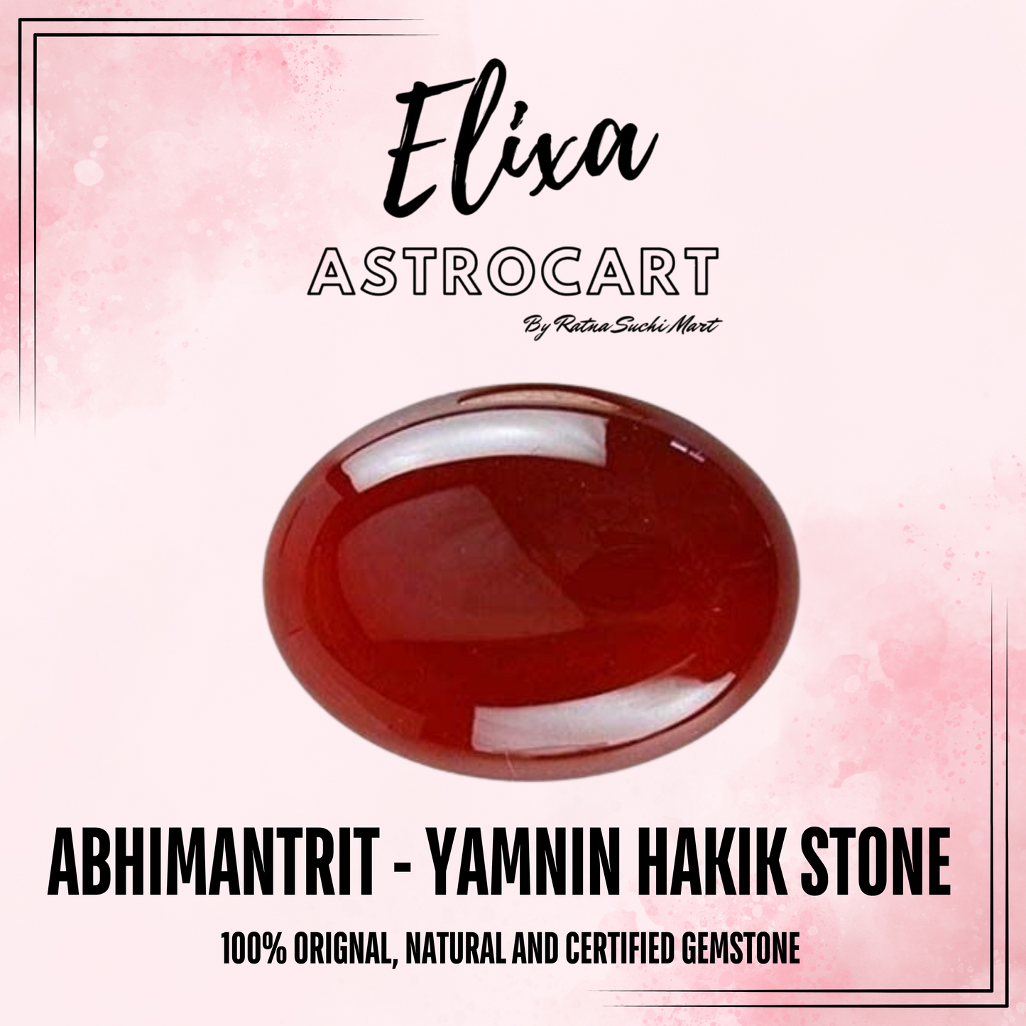 Yamnin Hakik [Certified] [100% Original and Natural]