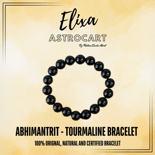 Tourmaline Bracelet [Certified | Abhimantrit - Energized | 100% Original and Natural]