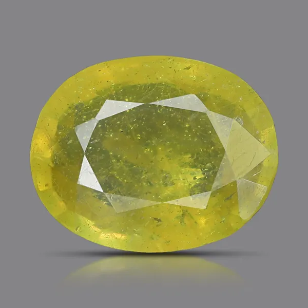 Yellow Sapphire - Pukhraj [Certified | Abhimantrit - Energized | 100% Original and Natural]