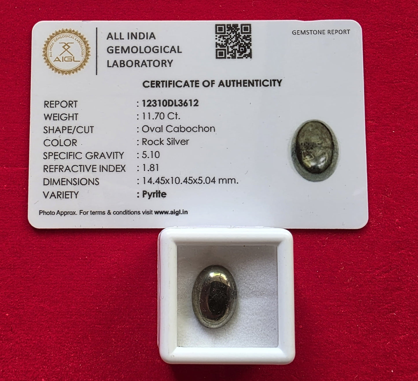 Pyrite Stone – Powerful Wealth, Prosperity & Success Crystal | Certified | Natural | 100% Original