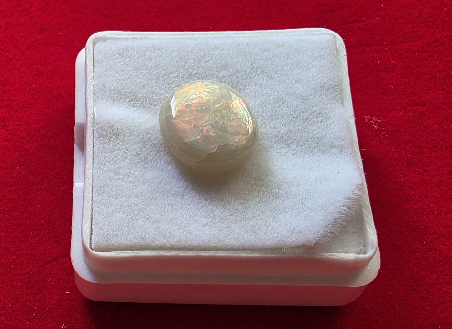 Australian Fire Opal – Powerful Venus Gemstone for Love, Luxury & Attraction | Lab Certified | Natural | 100% Original